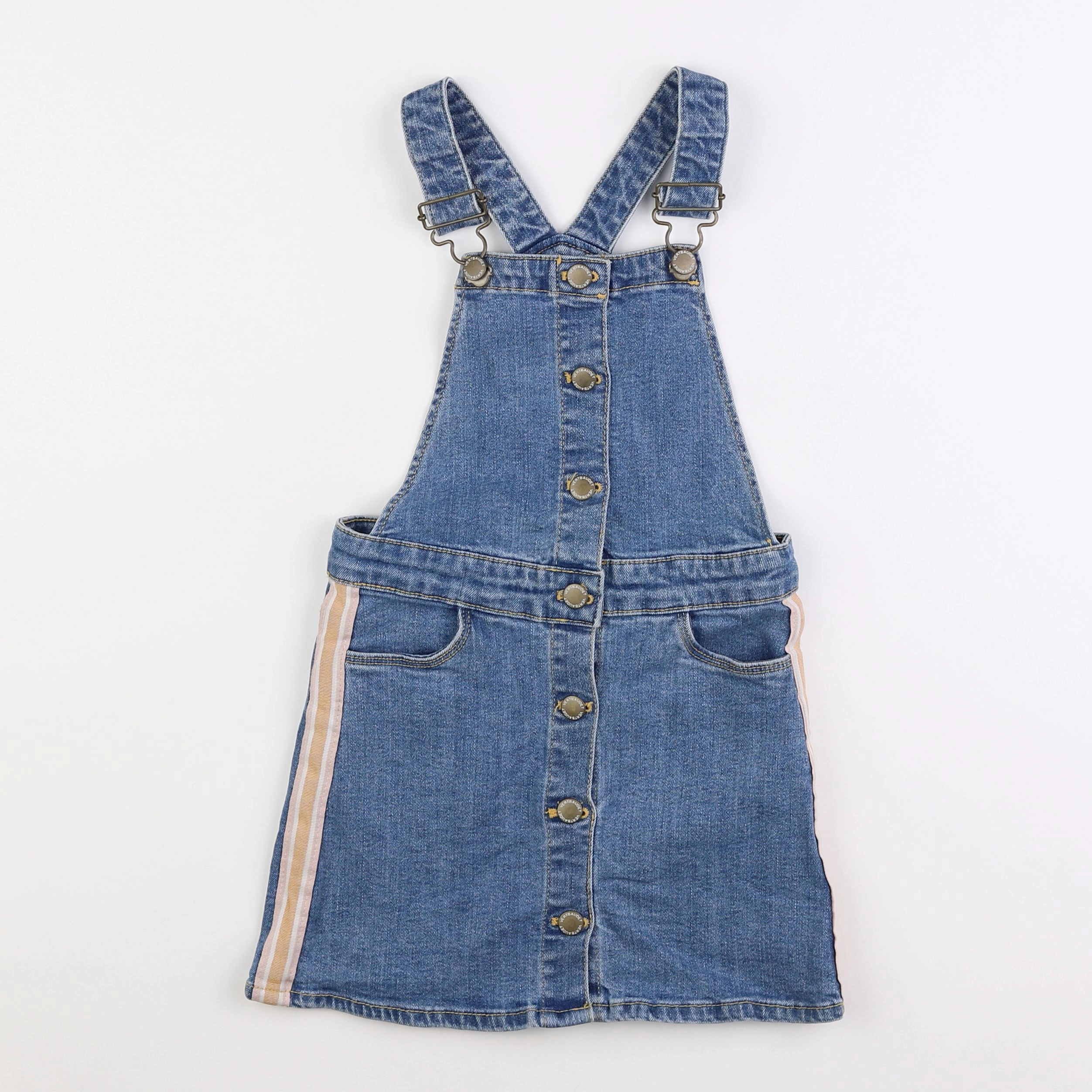 Vertbaudet - robe bleu - 7 ans