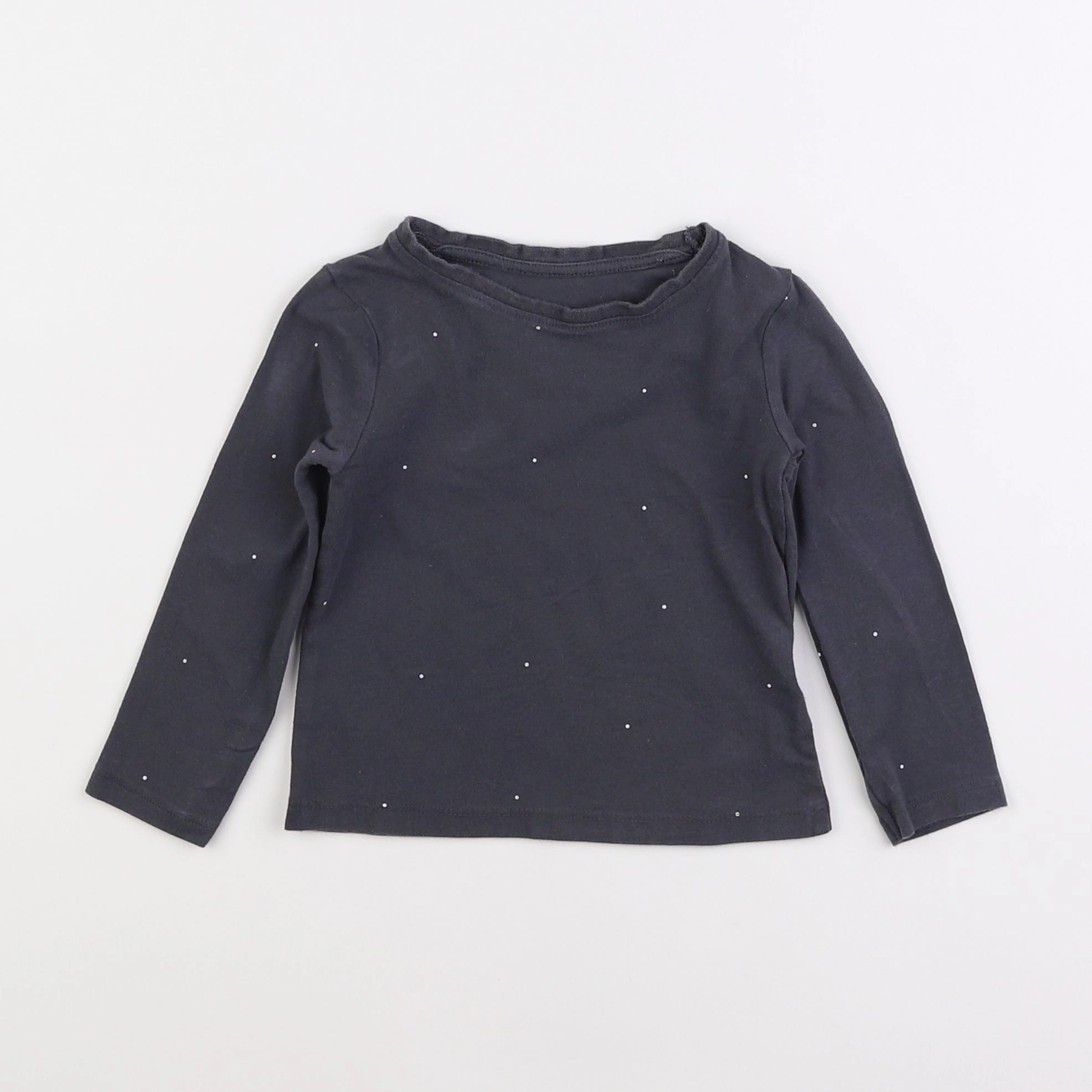 H&M - tee-shirt gris - 18 mois à 2 ans