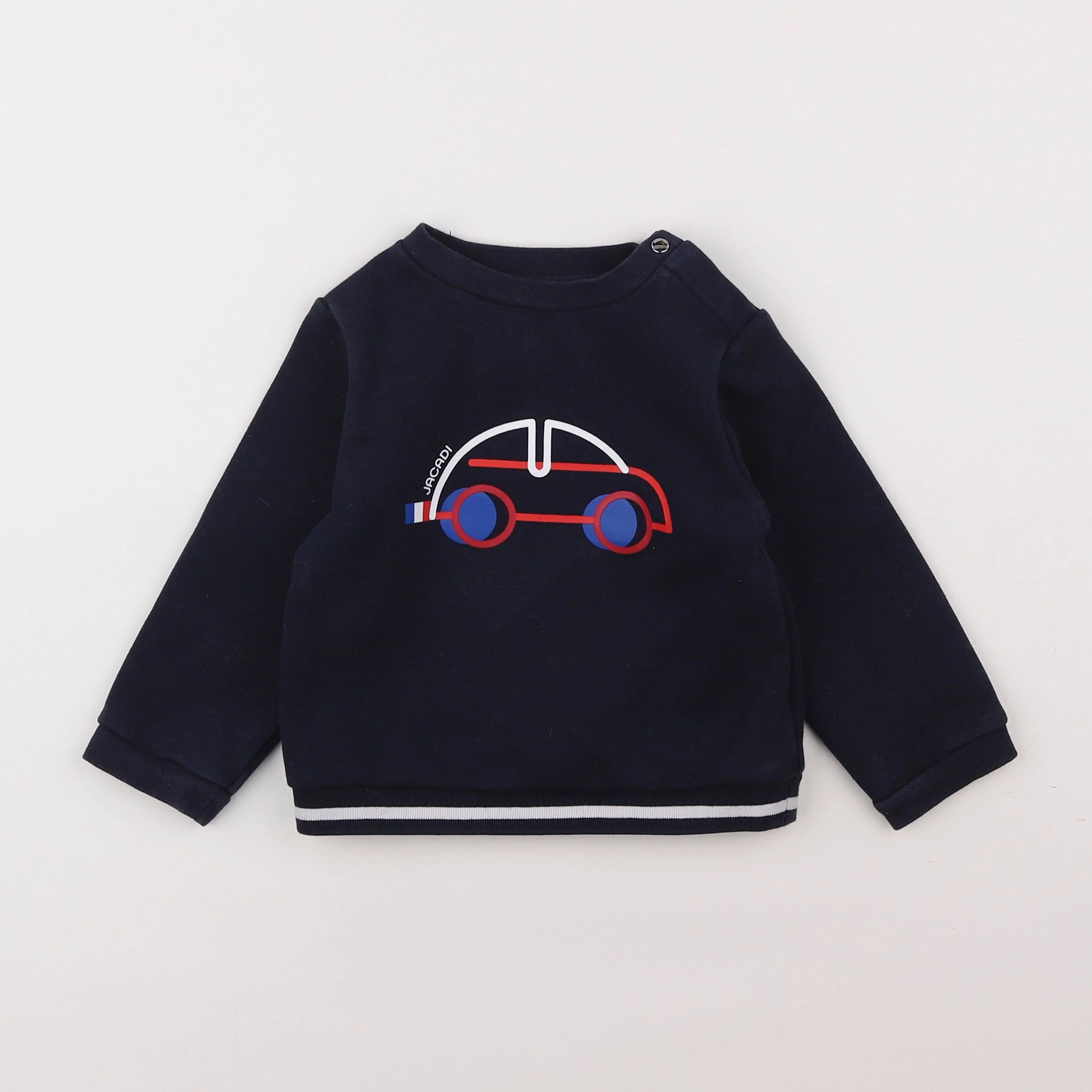 Jacadi - sweat bleu - 2 ans