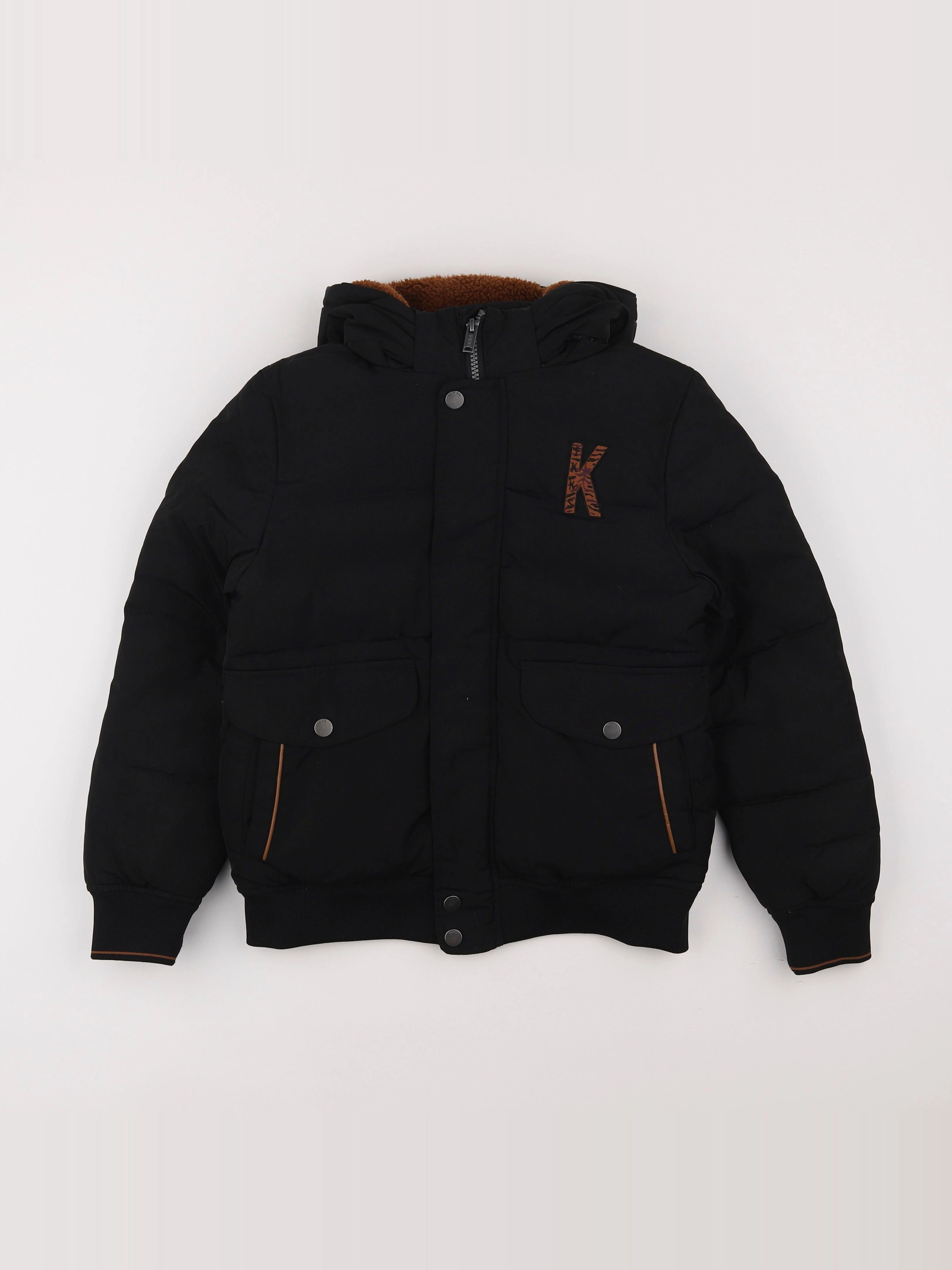 IKKS - doudoune noir - 10 ans