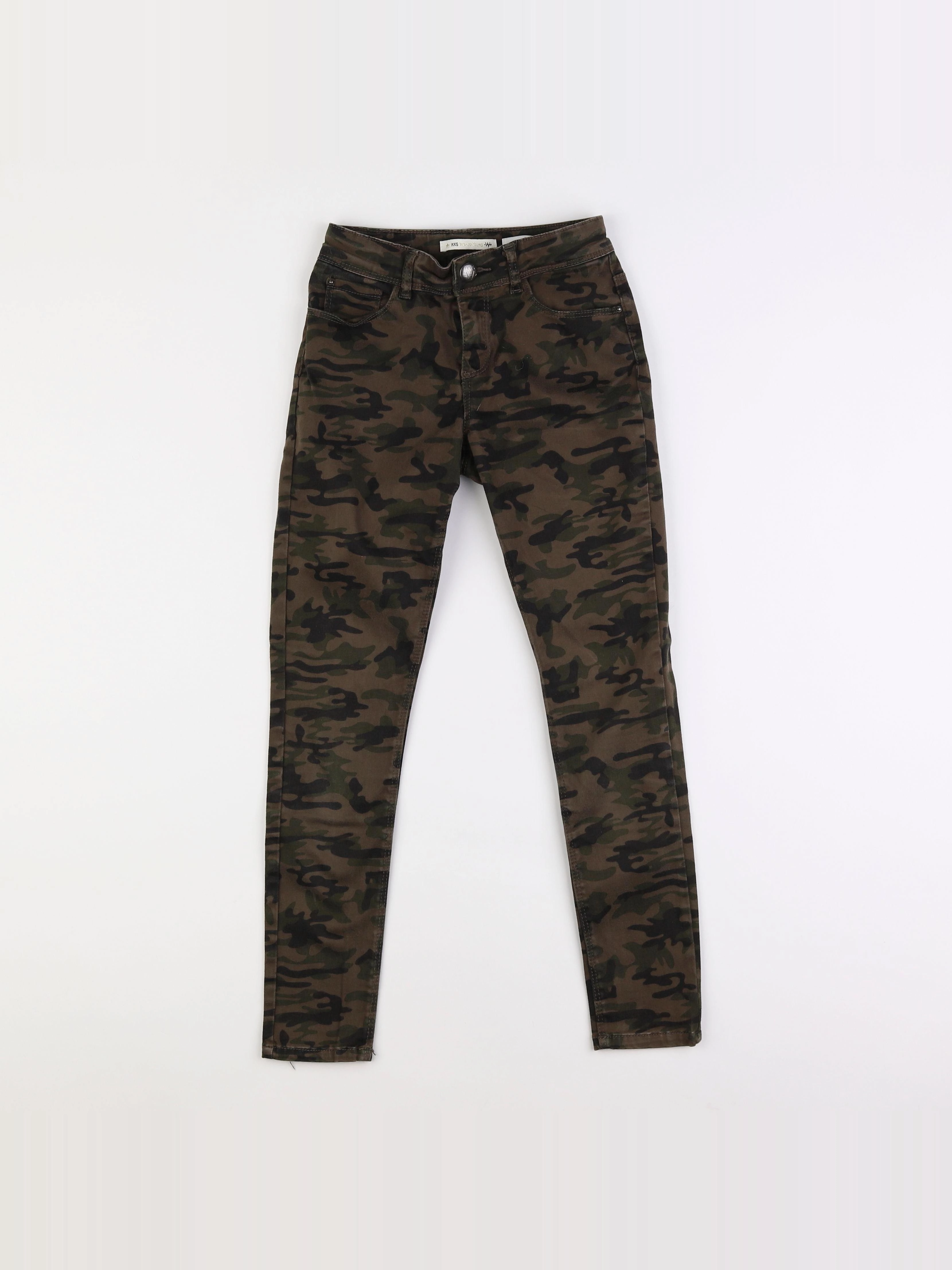 IKKS - pantalon vert - 10 ans