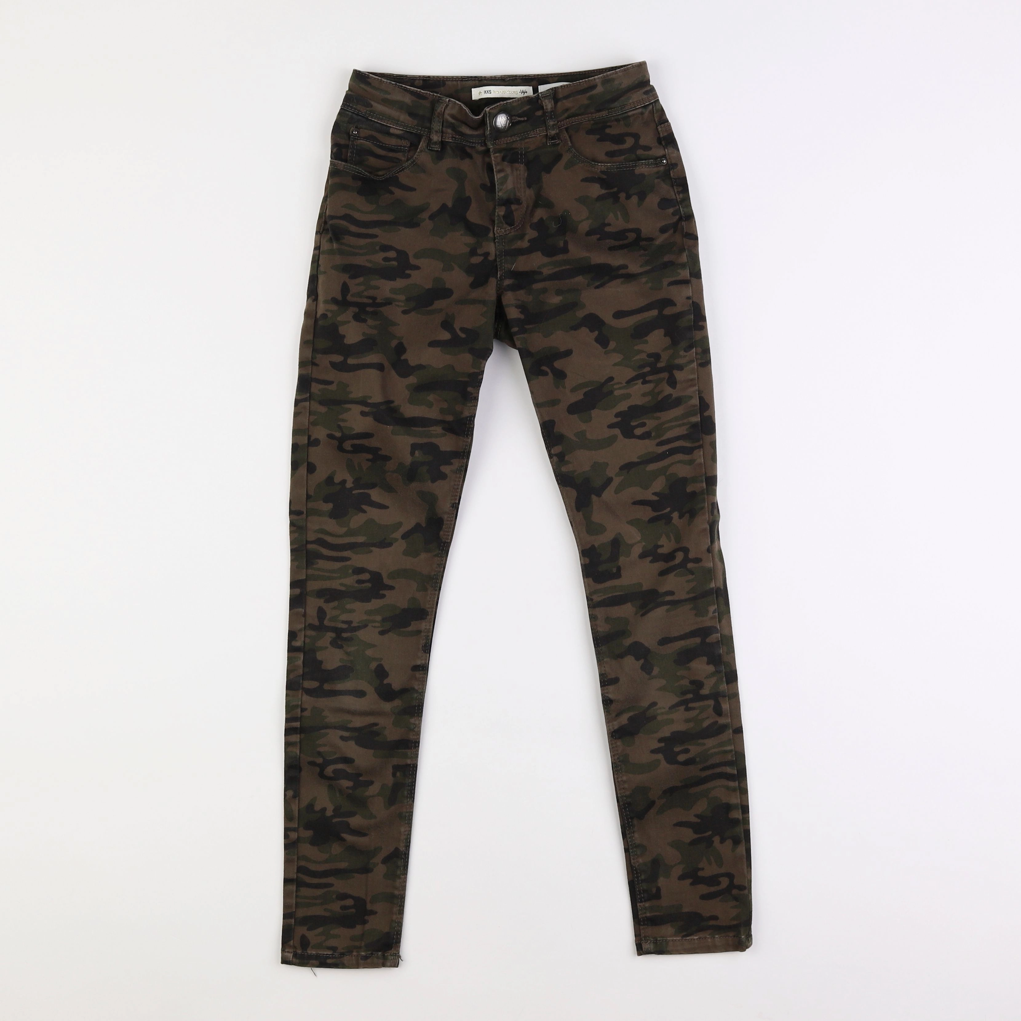 IKKS - pantalon vert - 10 ans