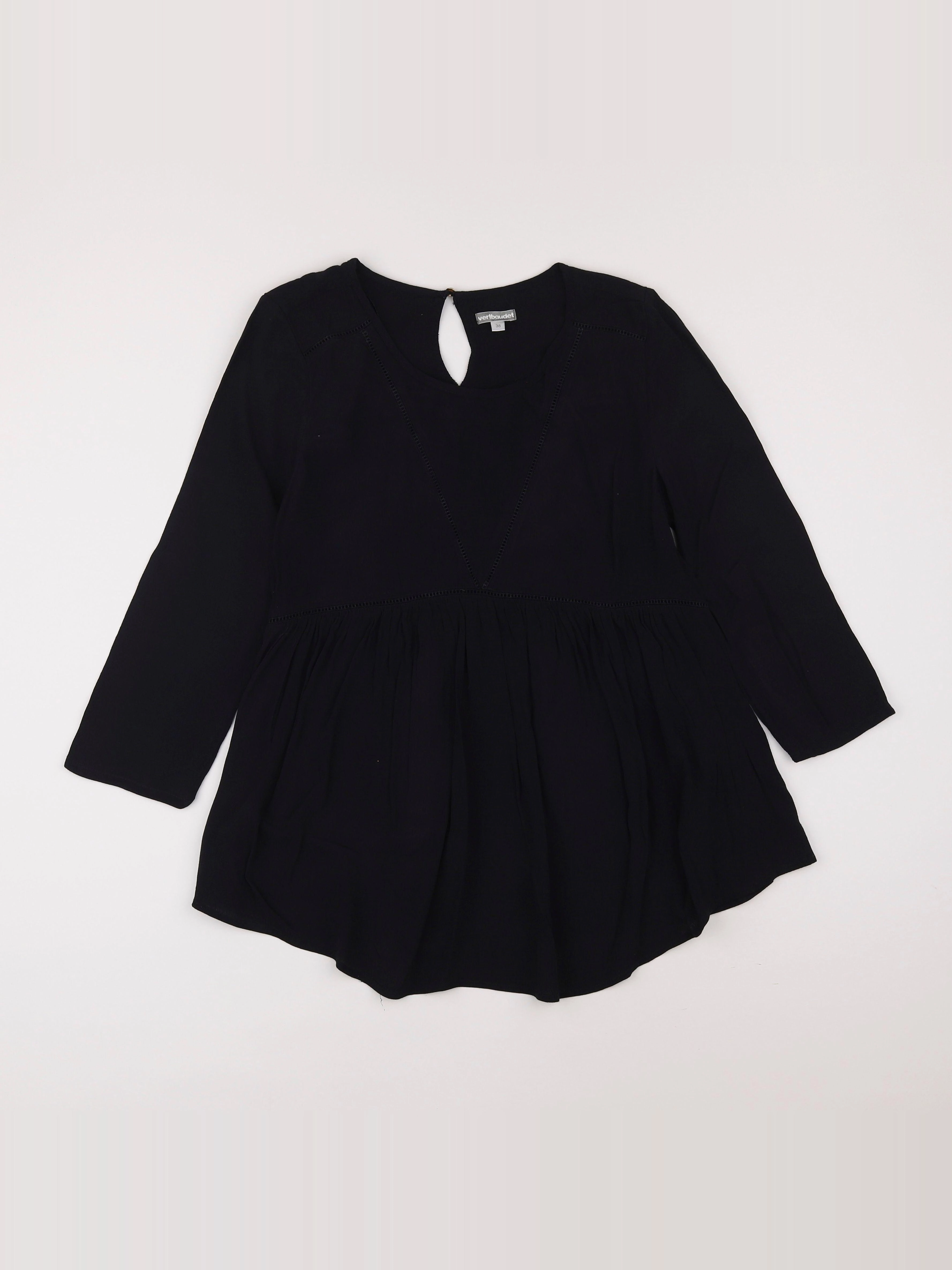 Vertbaudet - blouse grossesse noir - 38