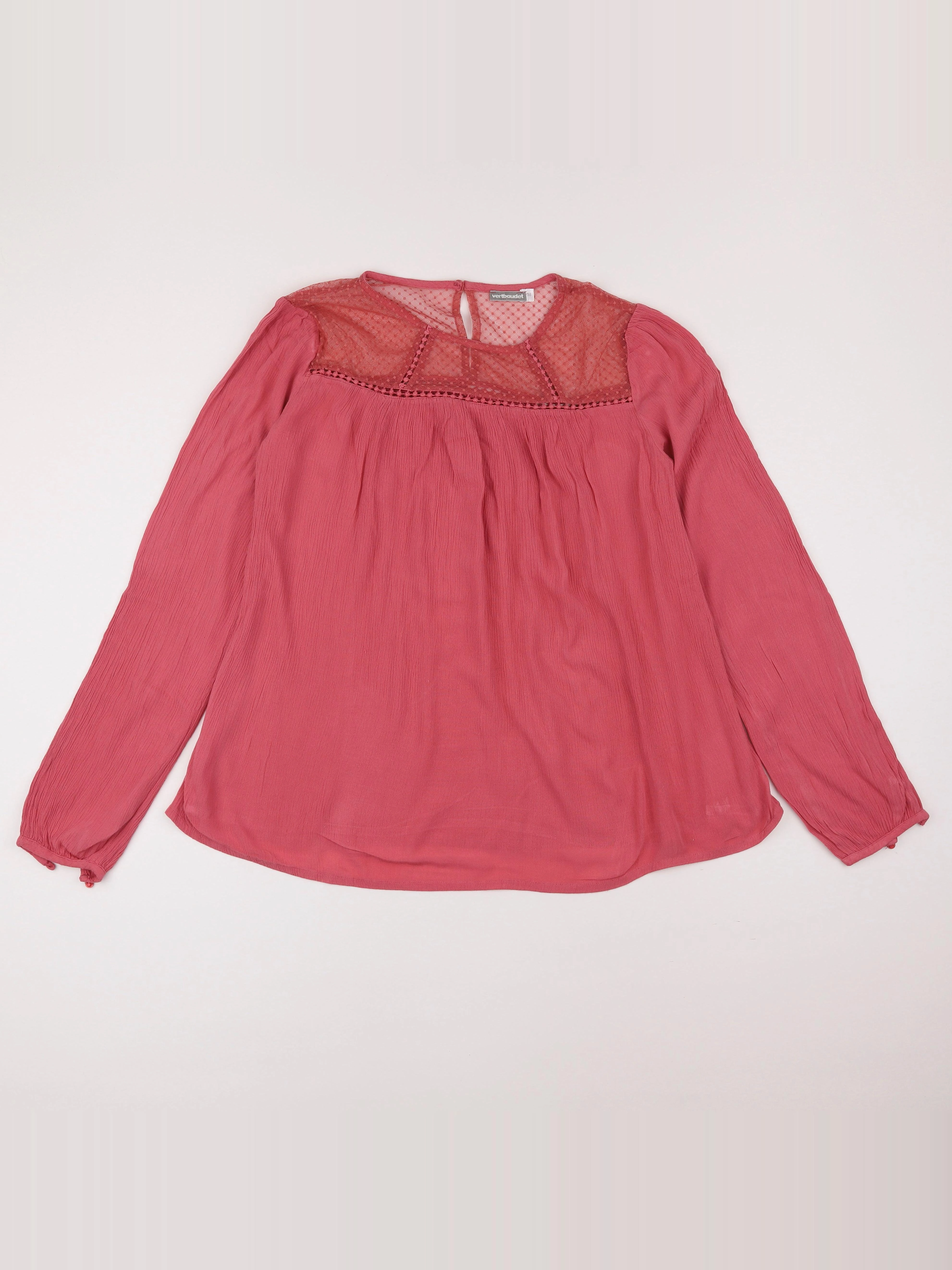 Vertbaudet - blouse grossesse rose - 38