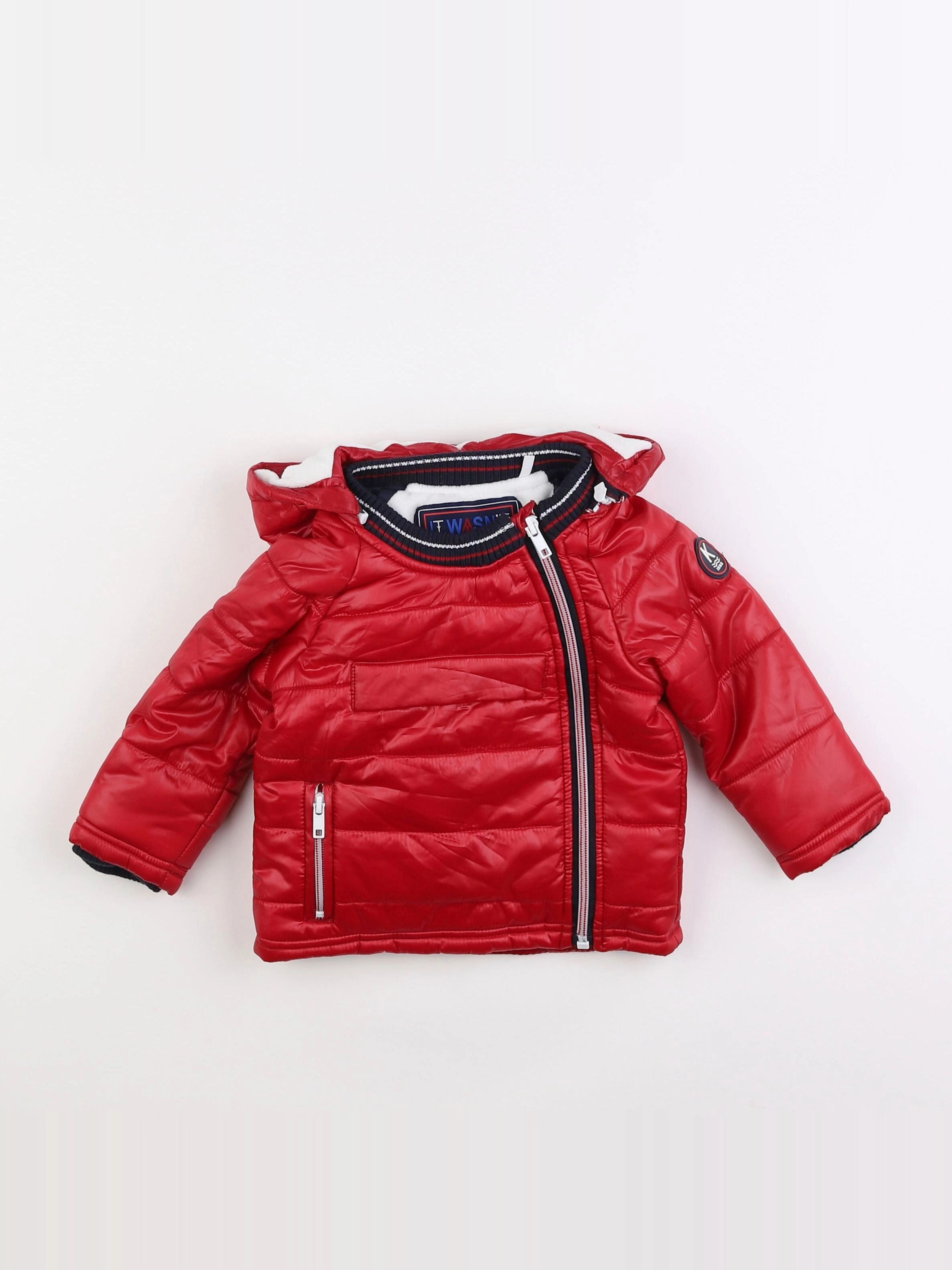 IKKS - doudoune rouge - 12 mois