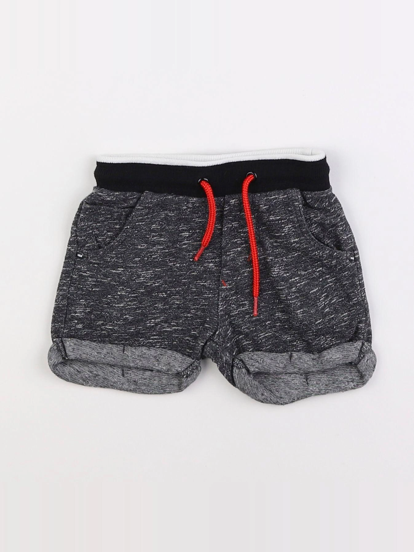 IKKS - short gris - 6 mois
