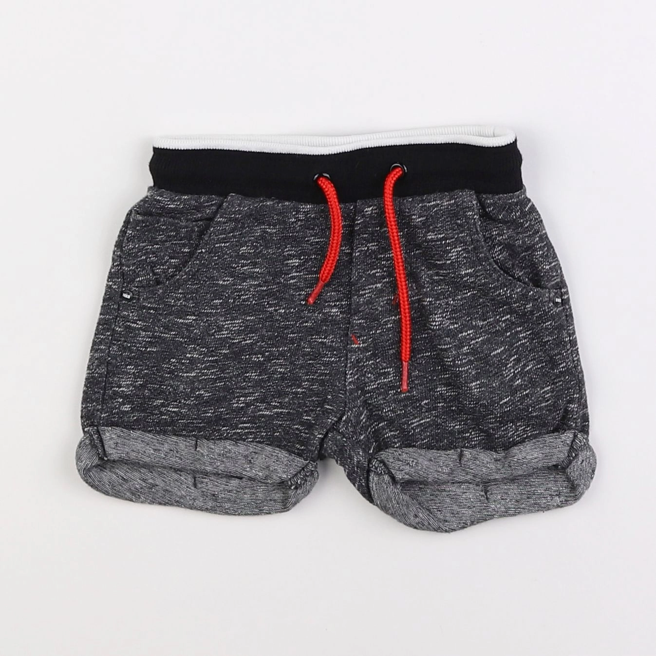 IKKS - short gris - 6 mois