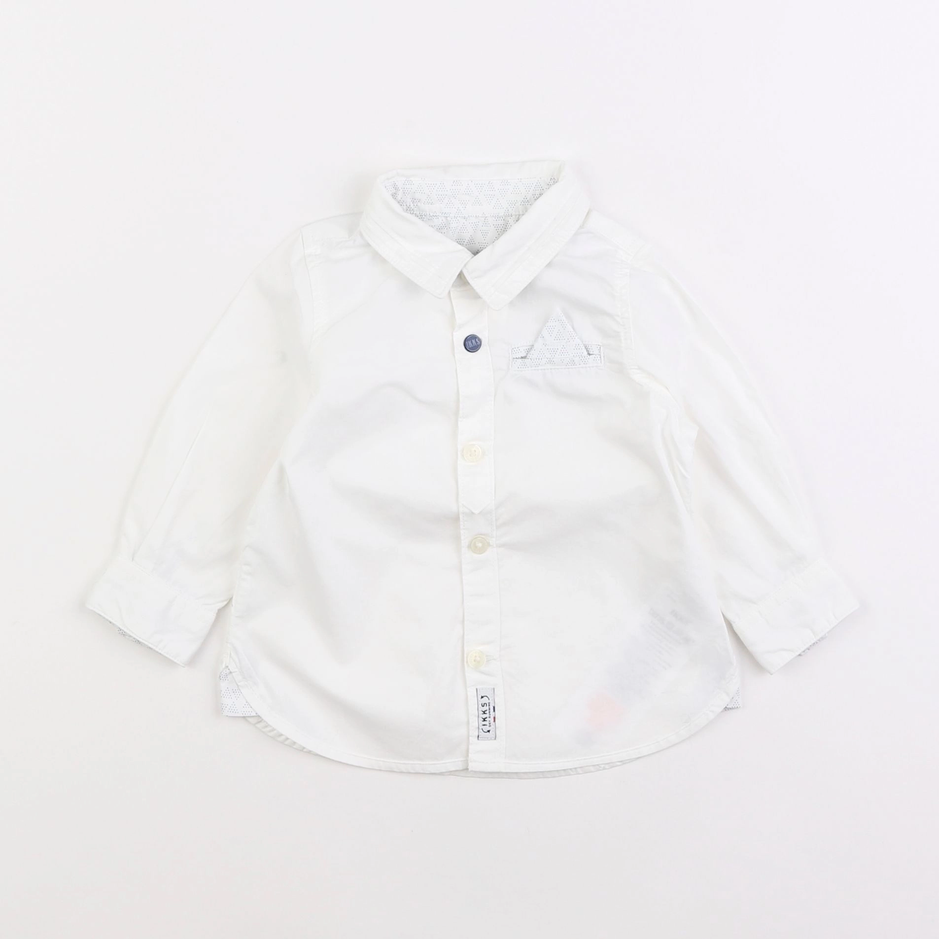 IKKS - chemise blanc - 6 mois