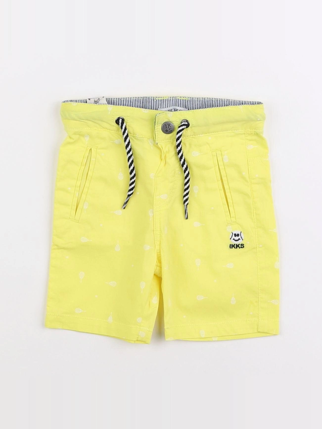 IKKS - short jaune - 6 mois