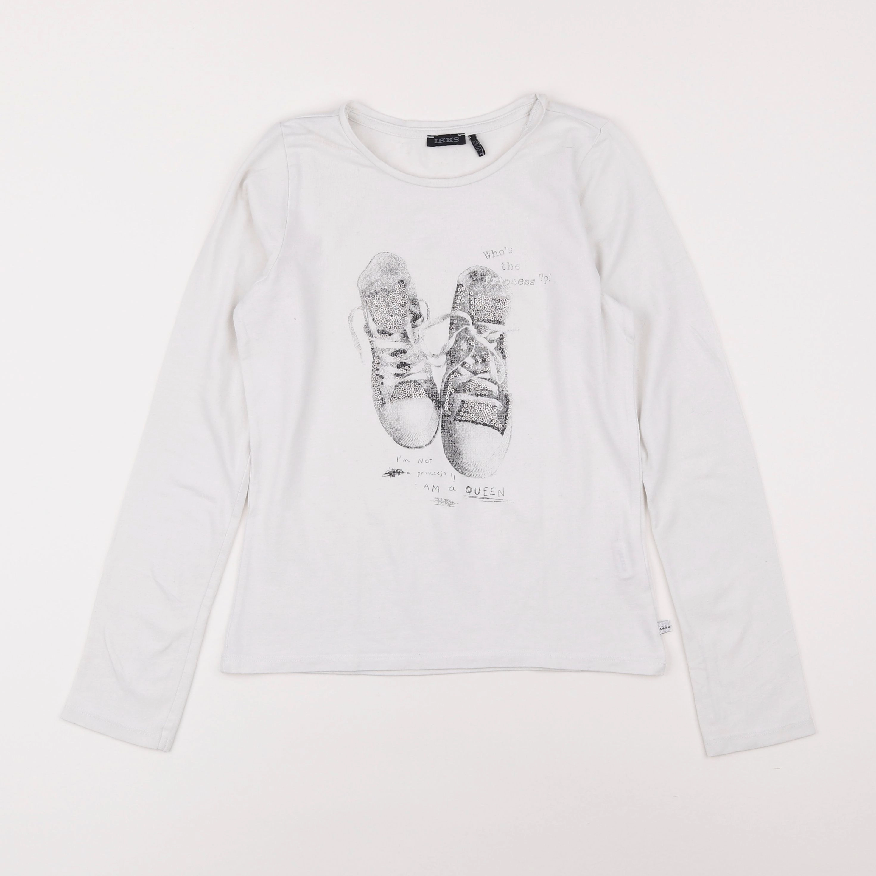IKKS - tee-shirt blanc - 12 ans