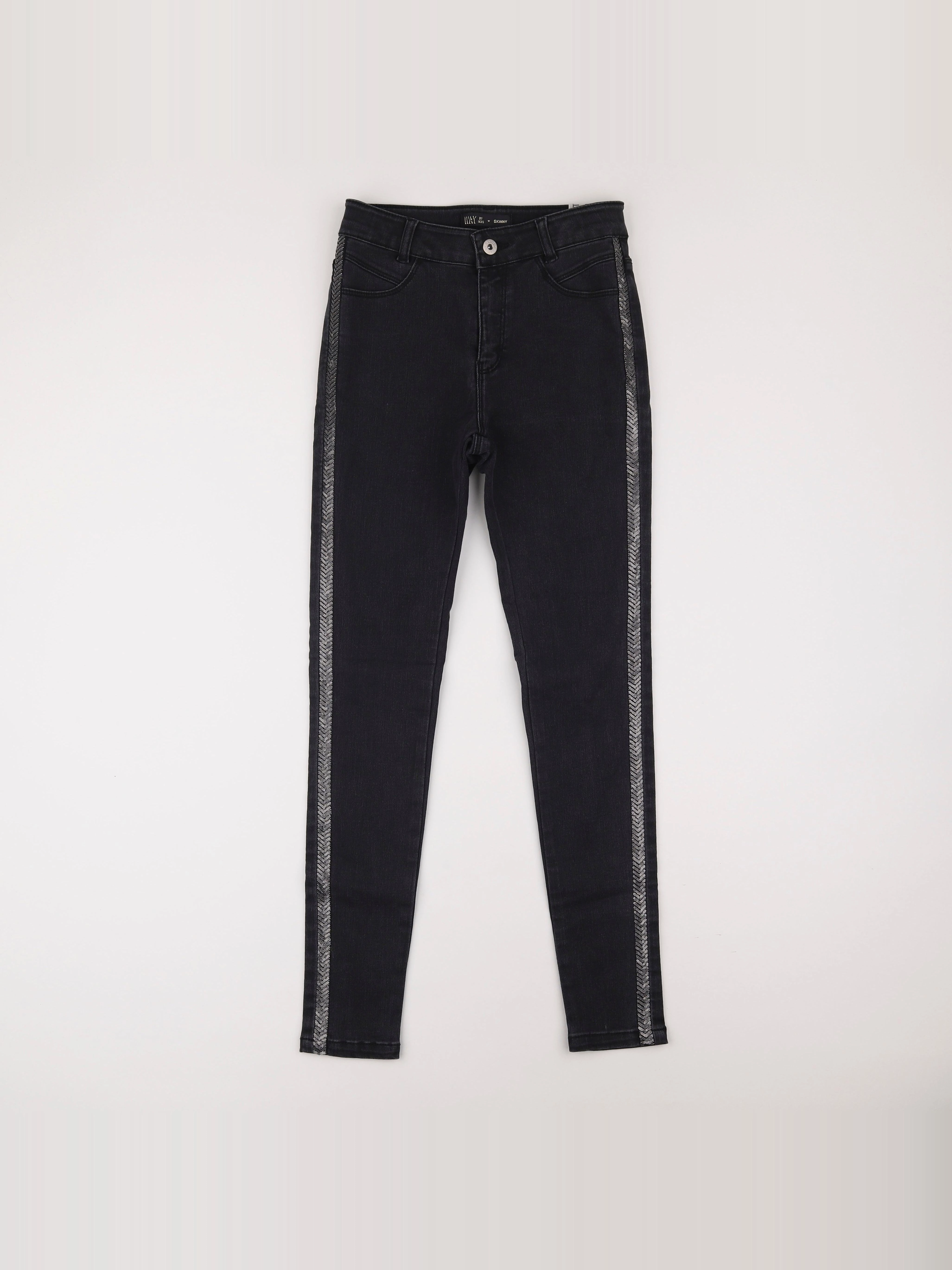 IKKS - jean noir - 12 ans