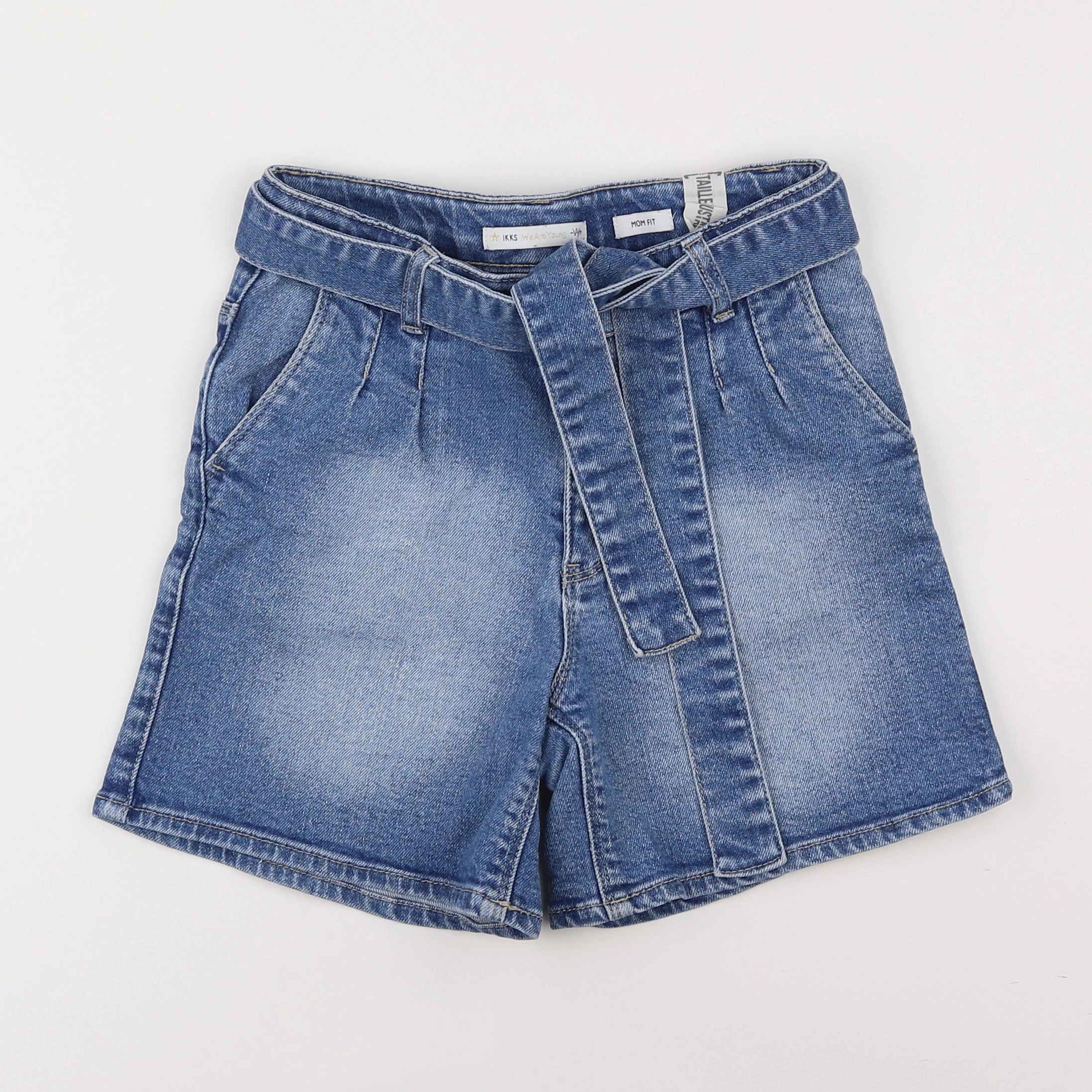 IKKS - short bleu - 10 ans