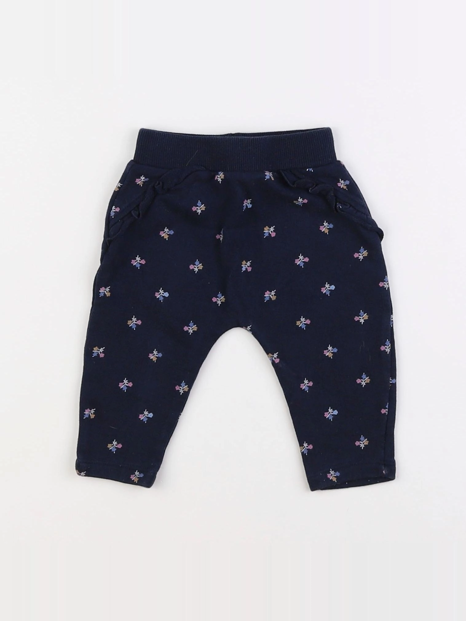 Boutchou - jogging bleu - 3 mois