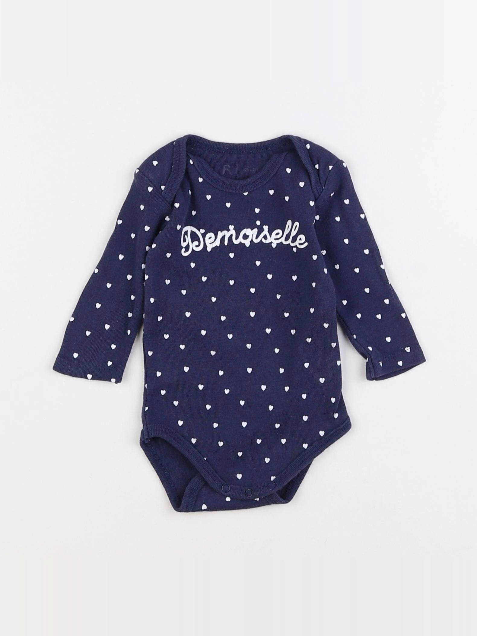 La Redoute - body bleu - 3 mois