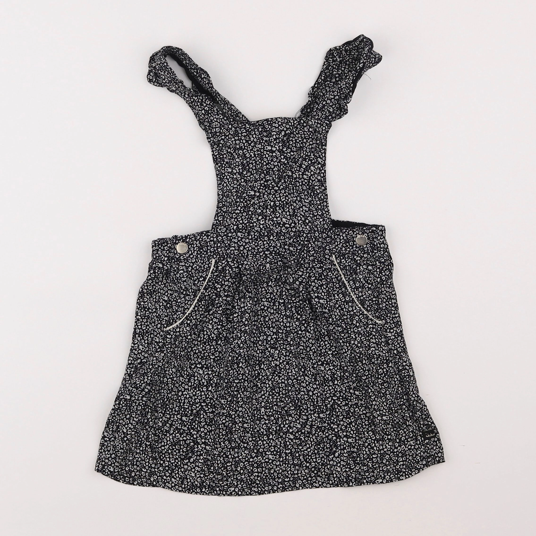 IKKS - robe noir, blanc - 3 ans