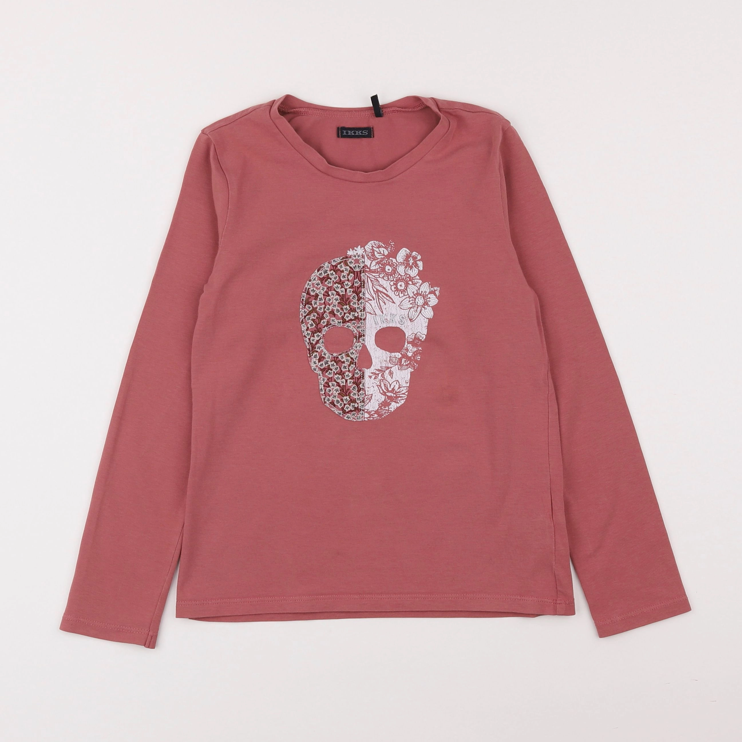 IKKS - tee-shirt rose - 8 ans