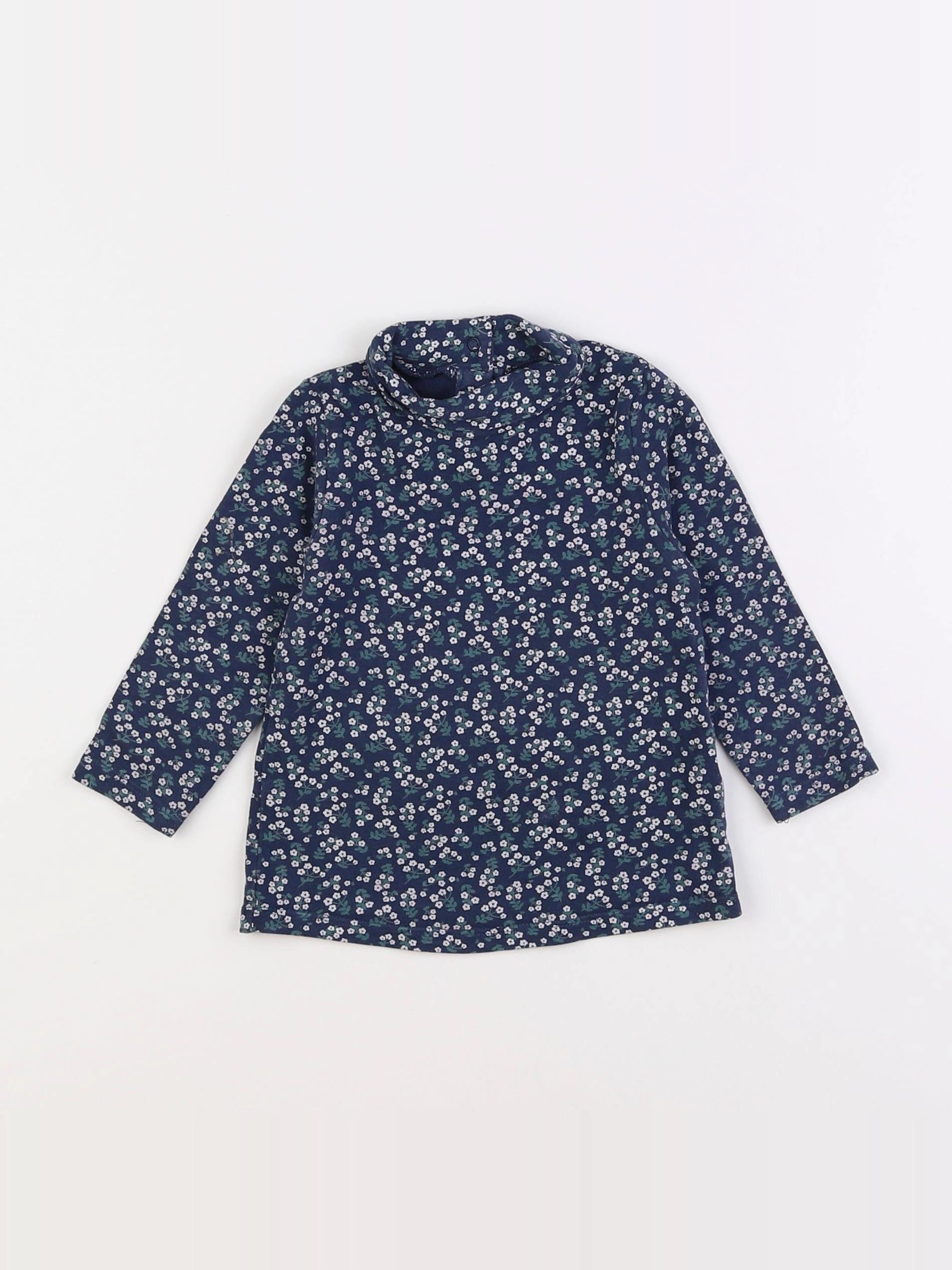 Tape à l'oeil - sous-pull bleu - 12 mois