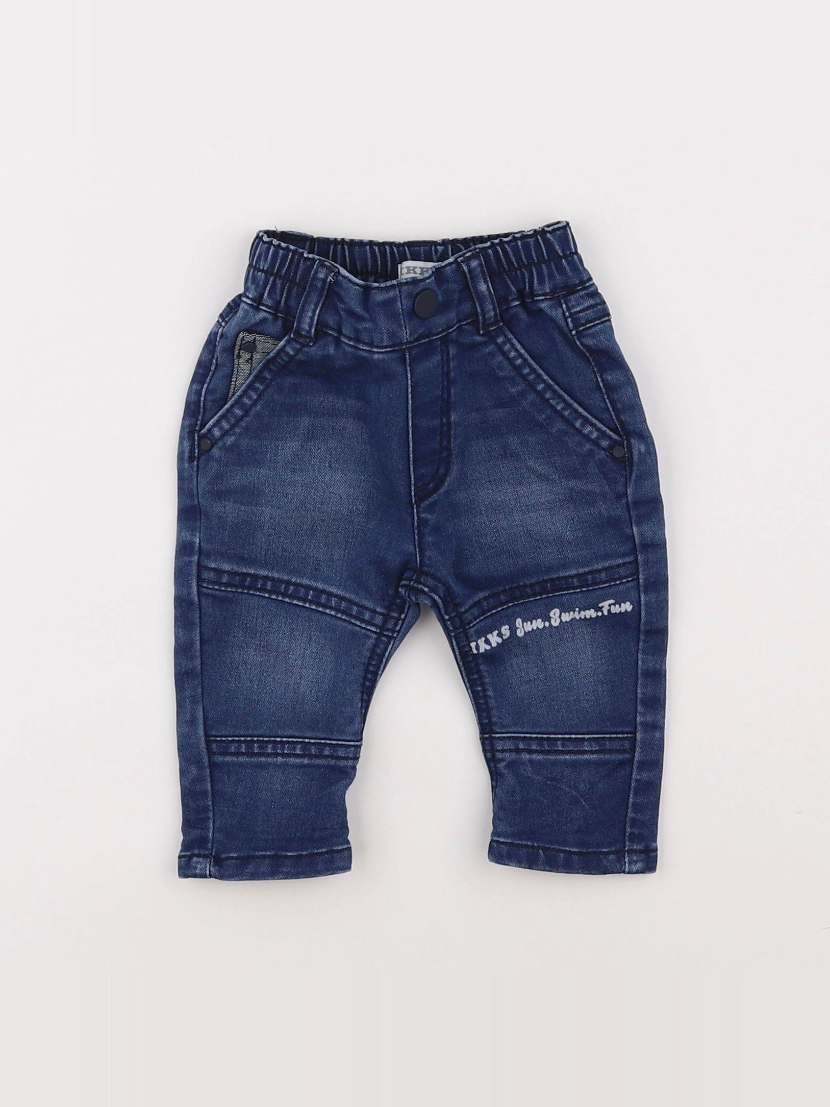 IKKS - jean bleu - 3 mois