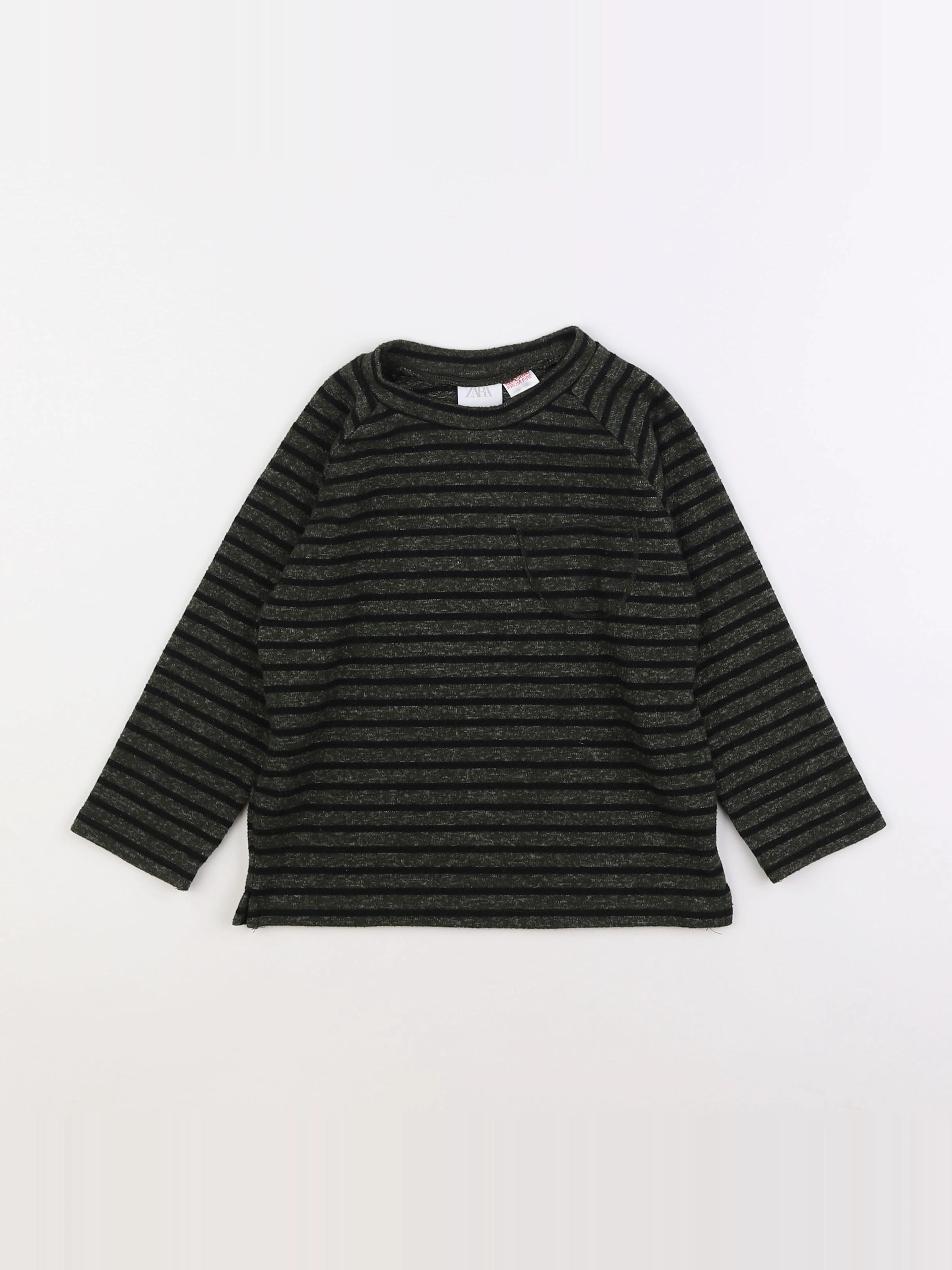 Zara - tee-shirt vert - 18 mois à 2 ans