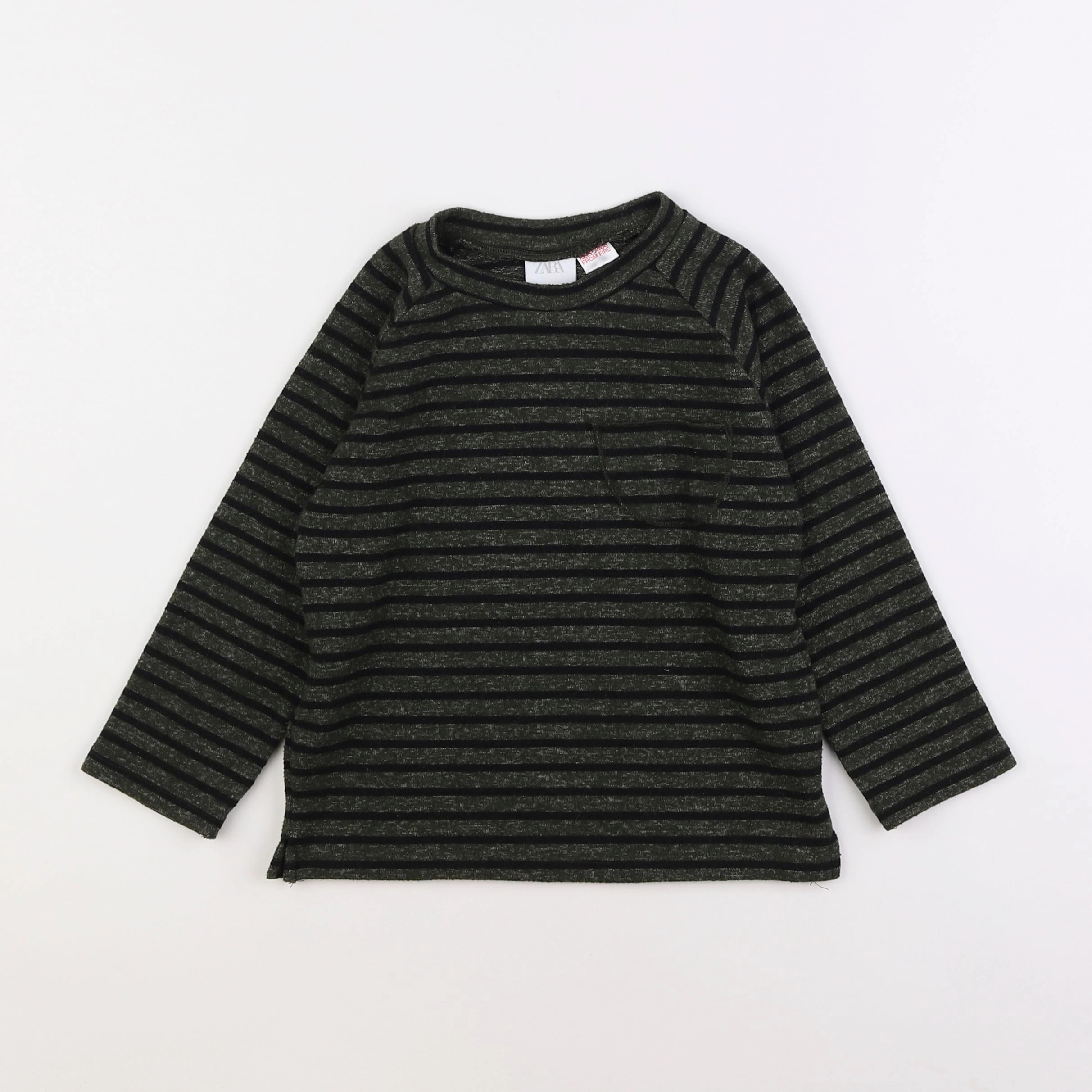 Zara - tee-shirt vert - 18 mois à 2 ans