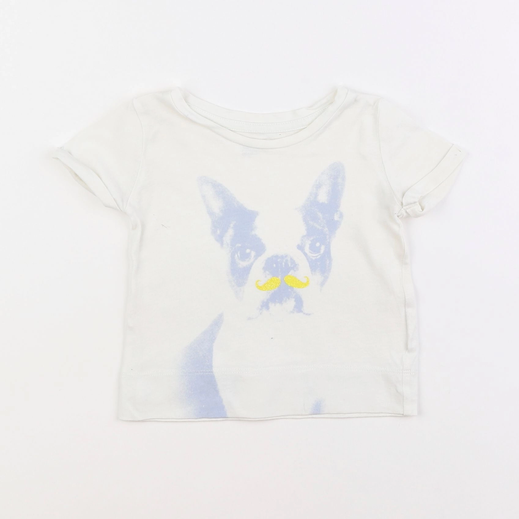 GAP - tee-shirt blanc - 6/12 mois