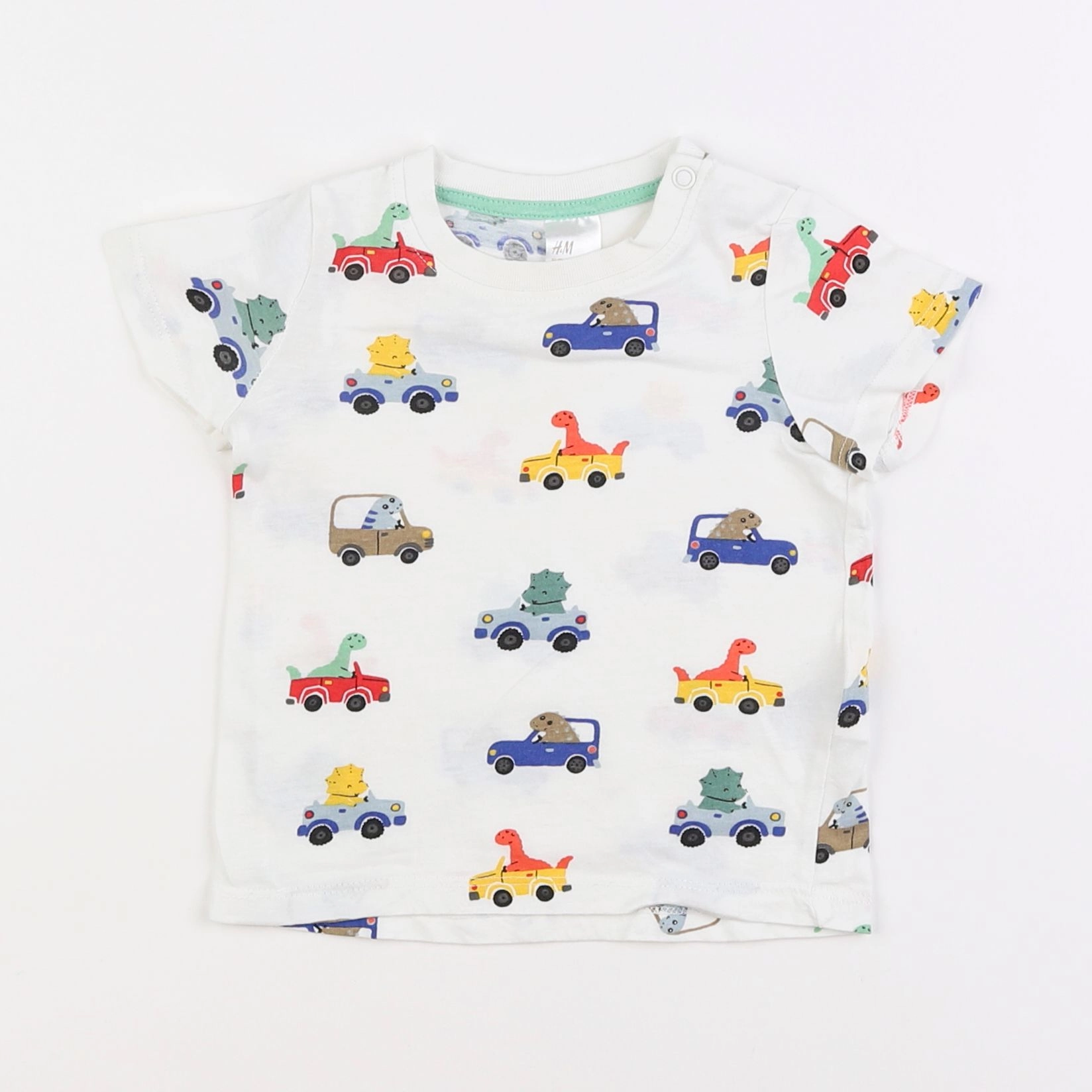 H&M - tee-shirt blanc - 4/6 mois