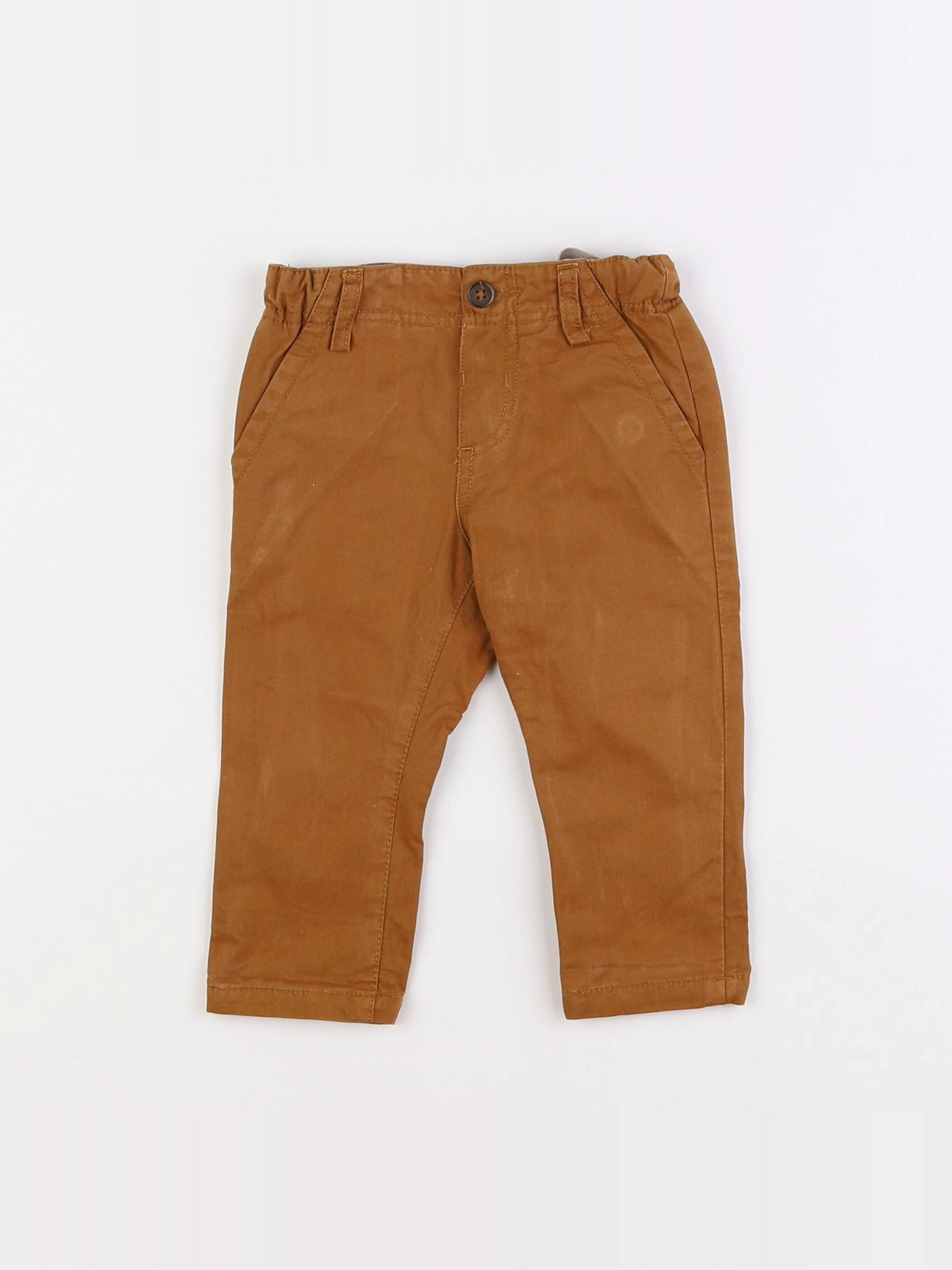 Boutchou - pantalon marron - 6 mois