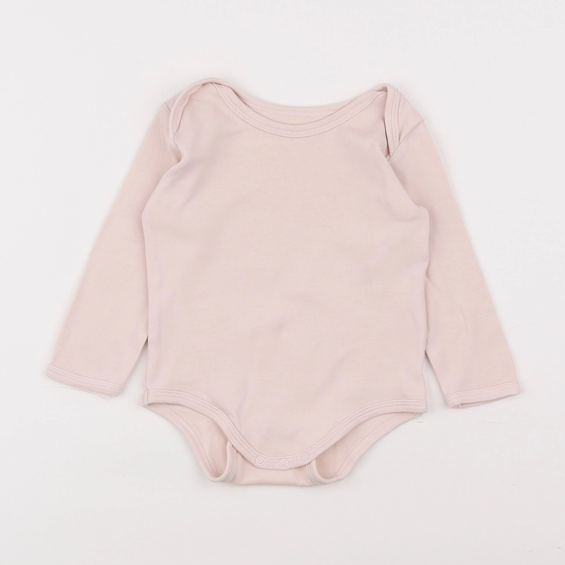 Vertbaudet - body rose - 12 mois