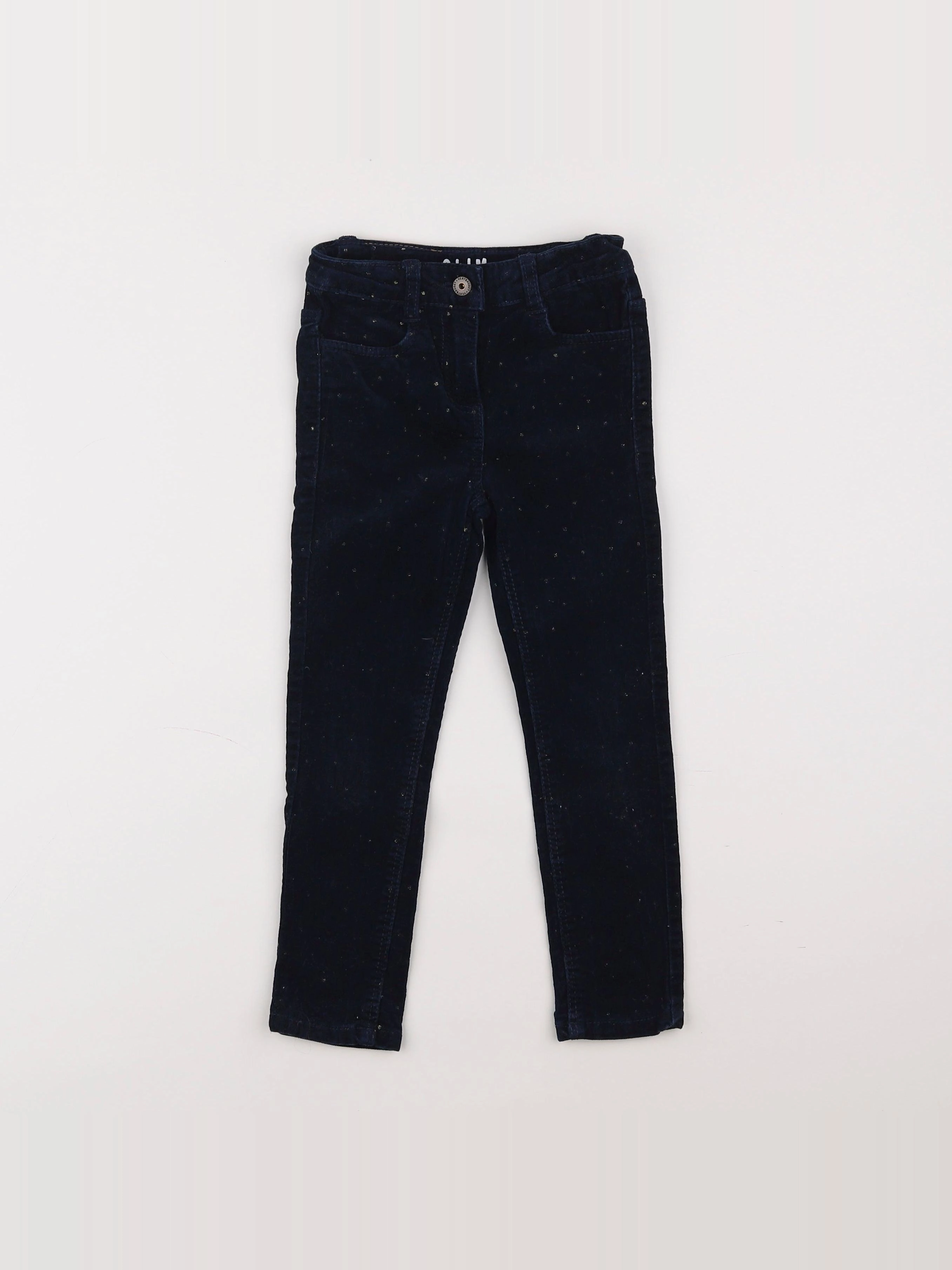 Vertbaudet - pantalon bleu - 6 ans