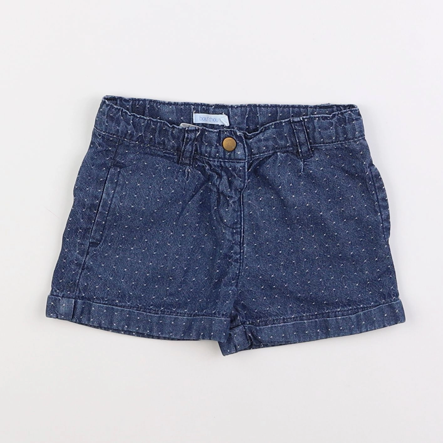 Boutchou - short bleu - 18 mois