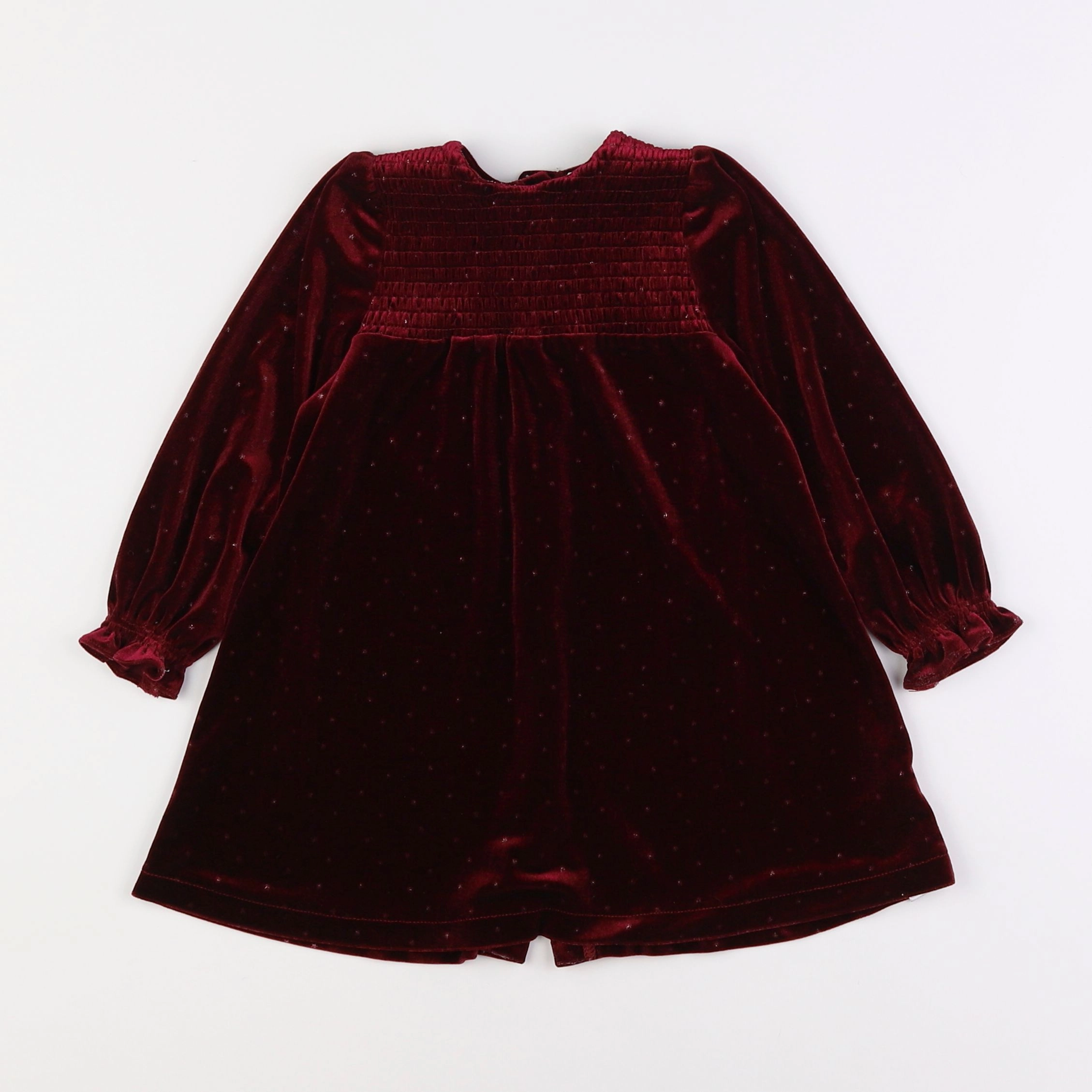 Vertbaudet - robe rouge - 2 ans