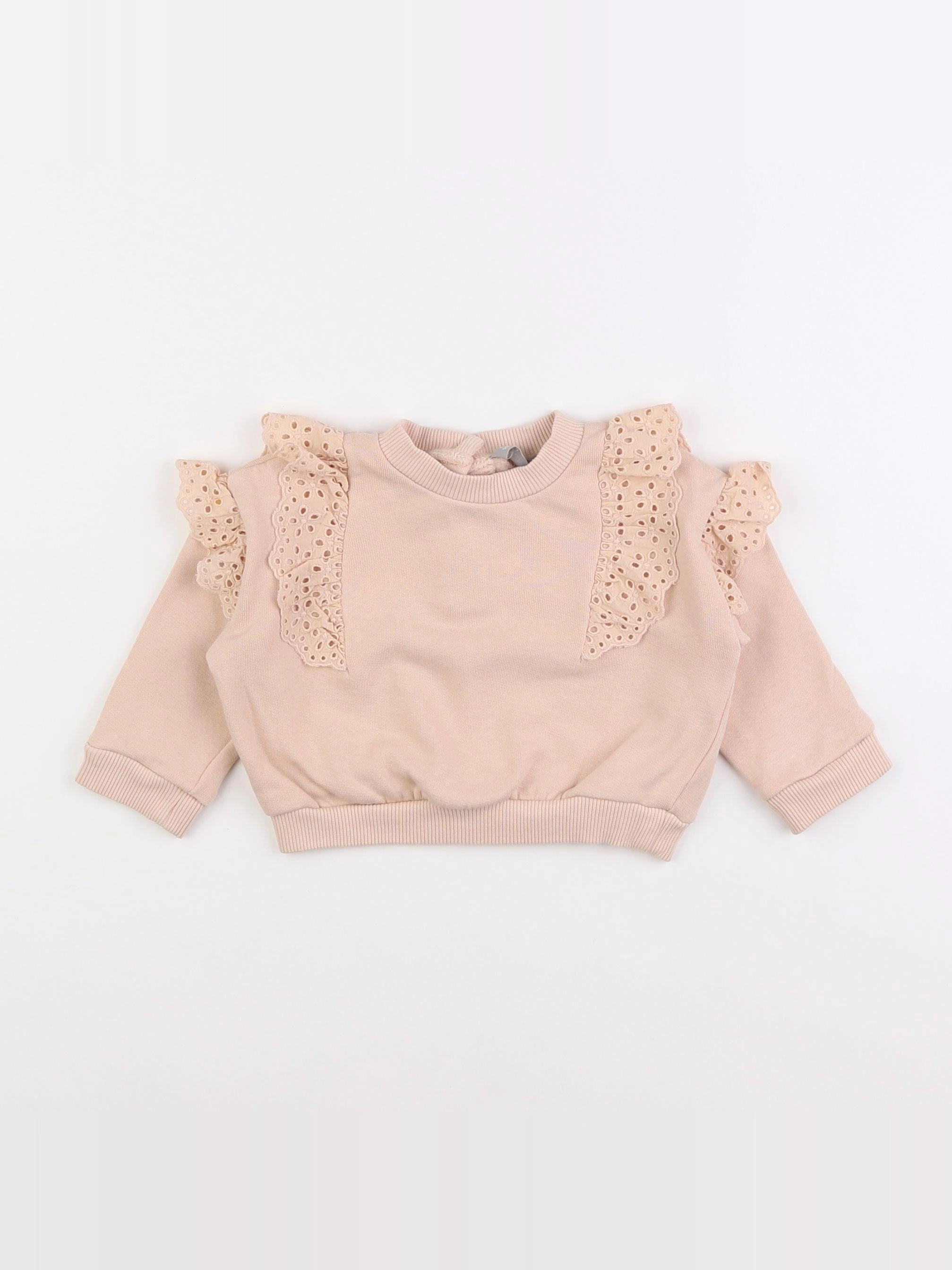 Boutchou - sweat rose - 6 mois