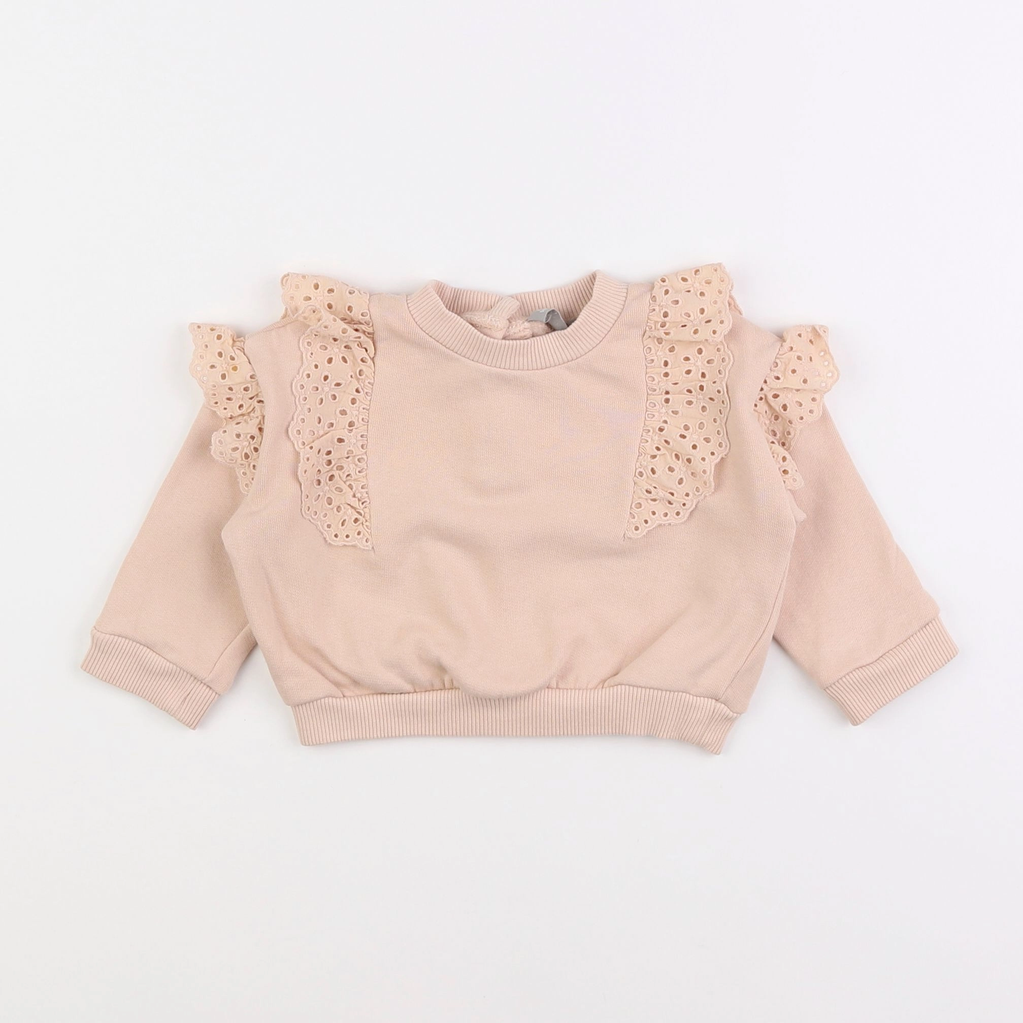 Boutchou - sweat rose - 6 mois