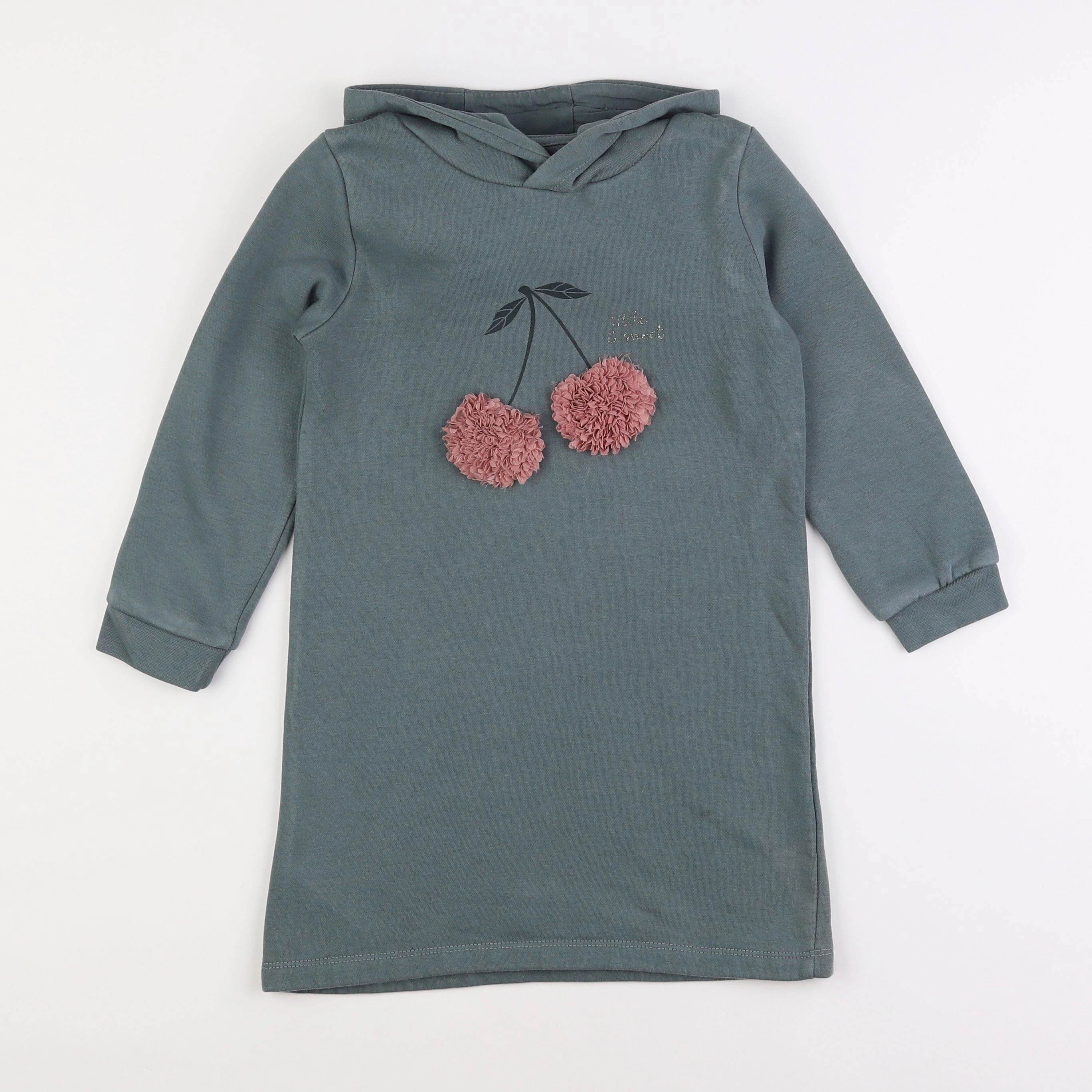 Vertbaudet - robe vert - 6 ans