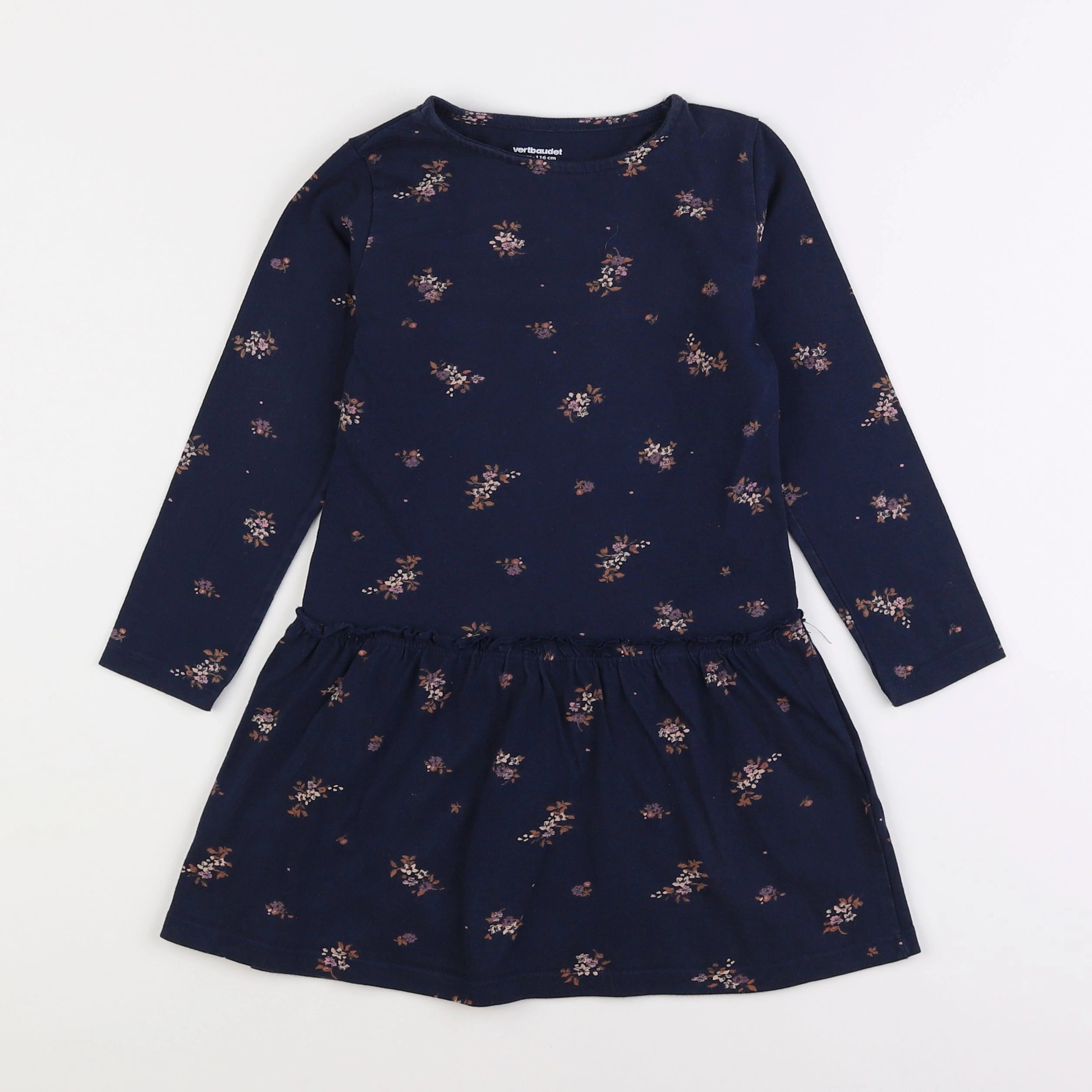 Vertbaudet - robe bleu - 6 ans