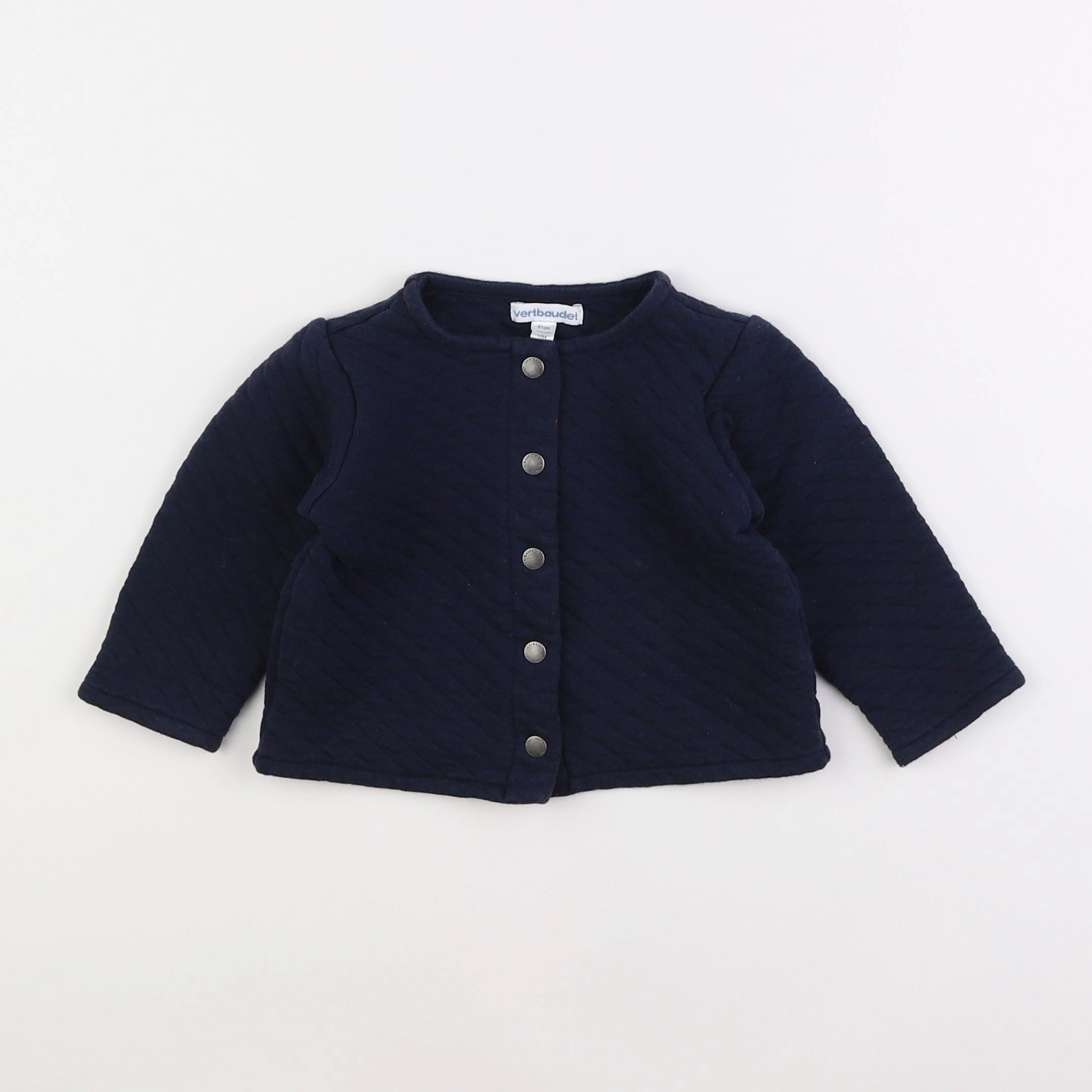 Vertbaudet - sweat bleu - 18 mois