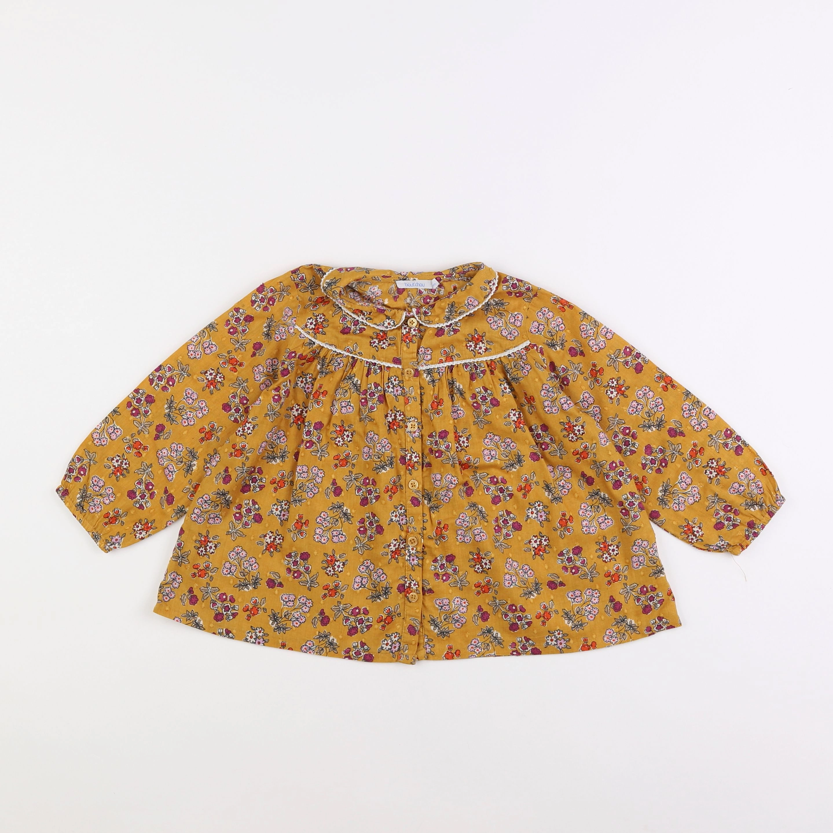 Boutchou - blouse jaune - 3 ans