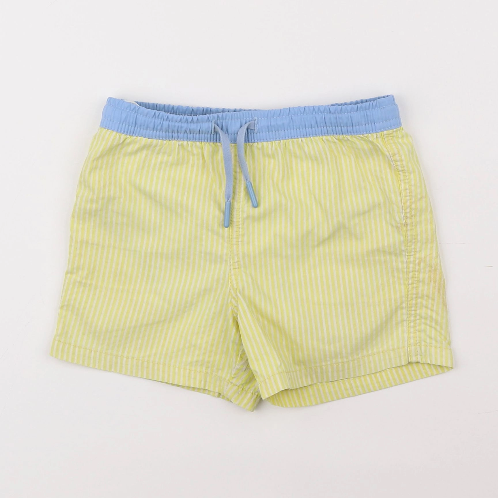 Cyrillus - maillot de bain jaune, bleu - 3 ans