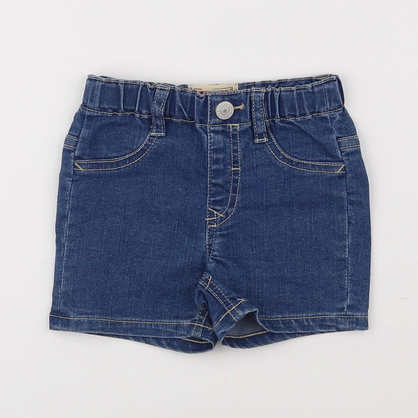 Levi's - short bleu - 2 ans