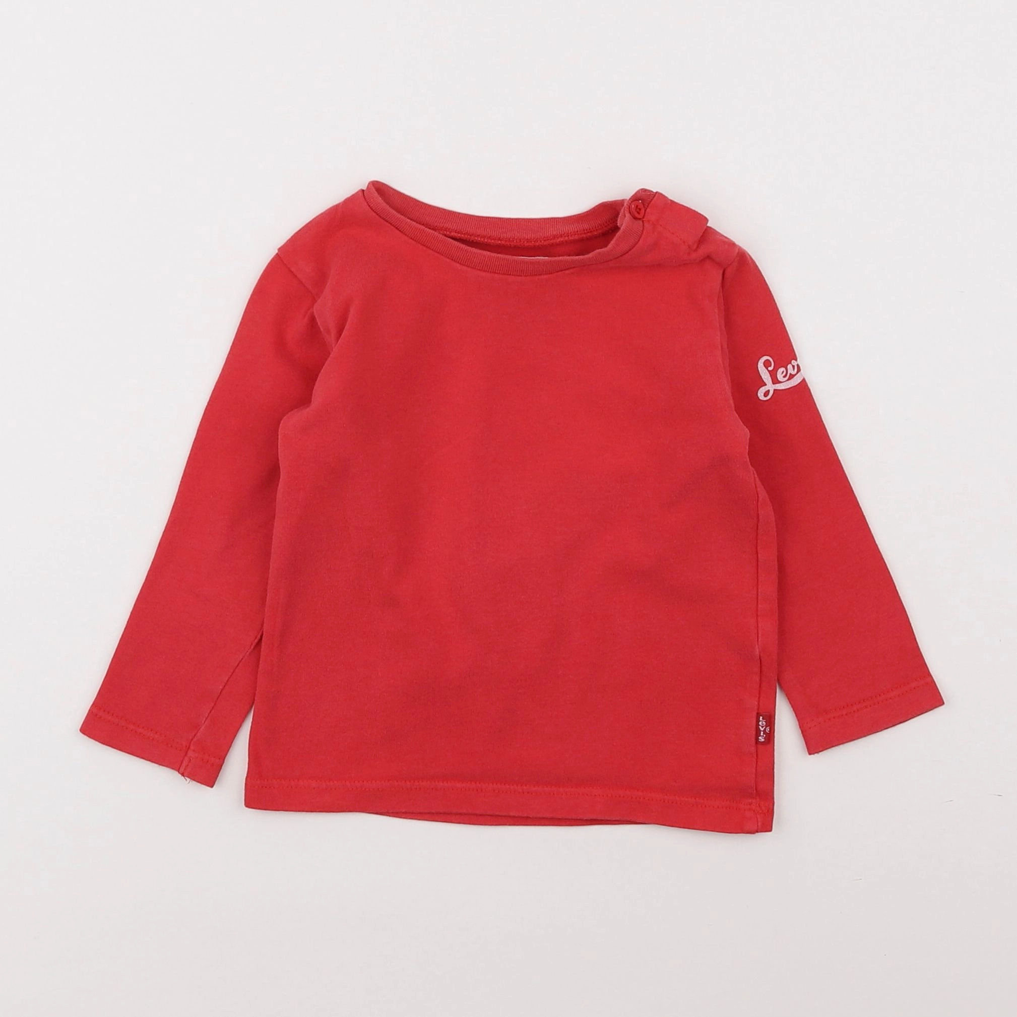 Levi's - tee-shirt rouge - 2 ans