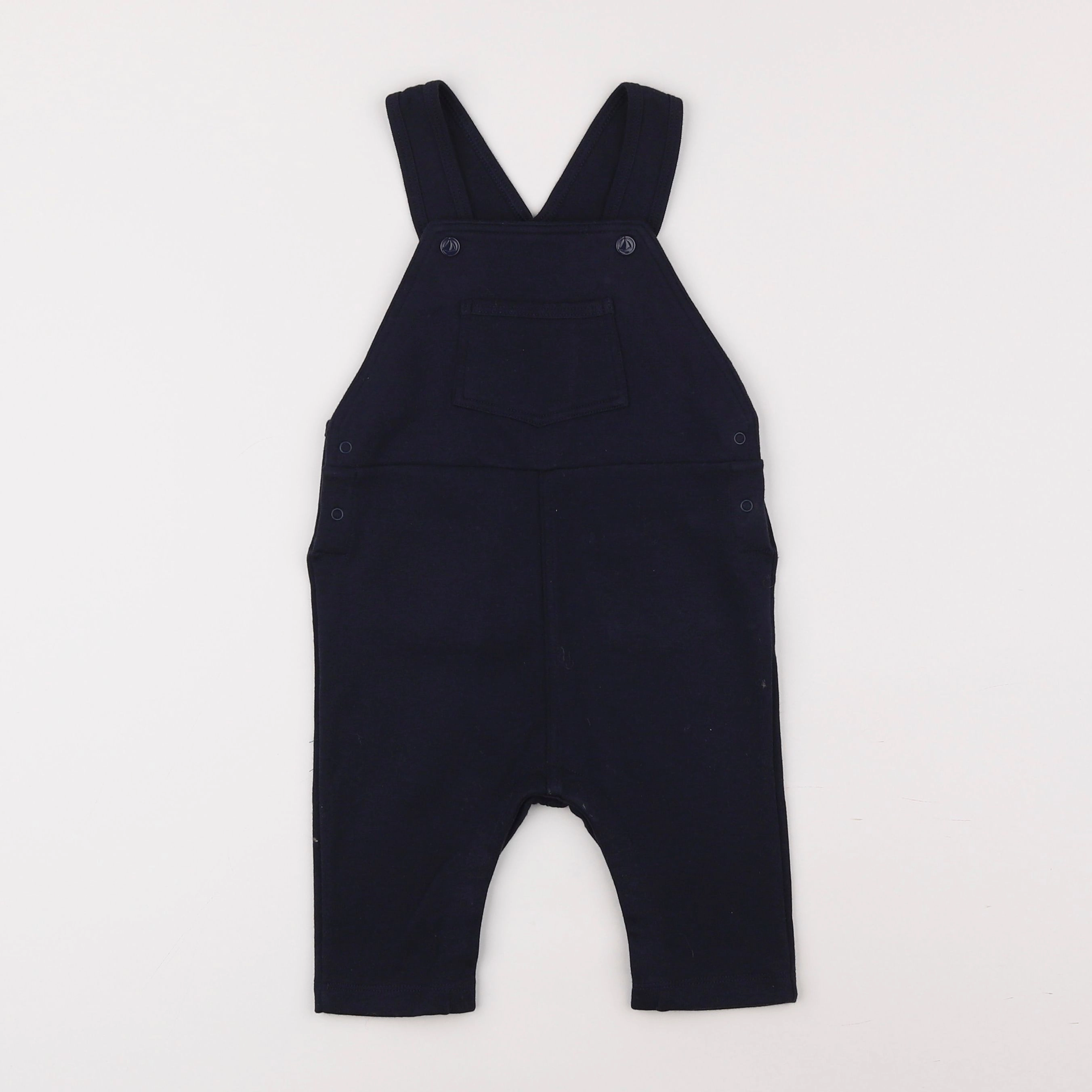 Petit Bateau - salopette bleu - 12 mois