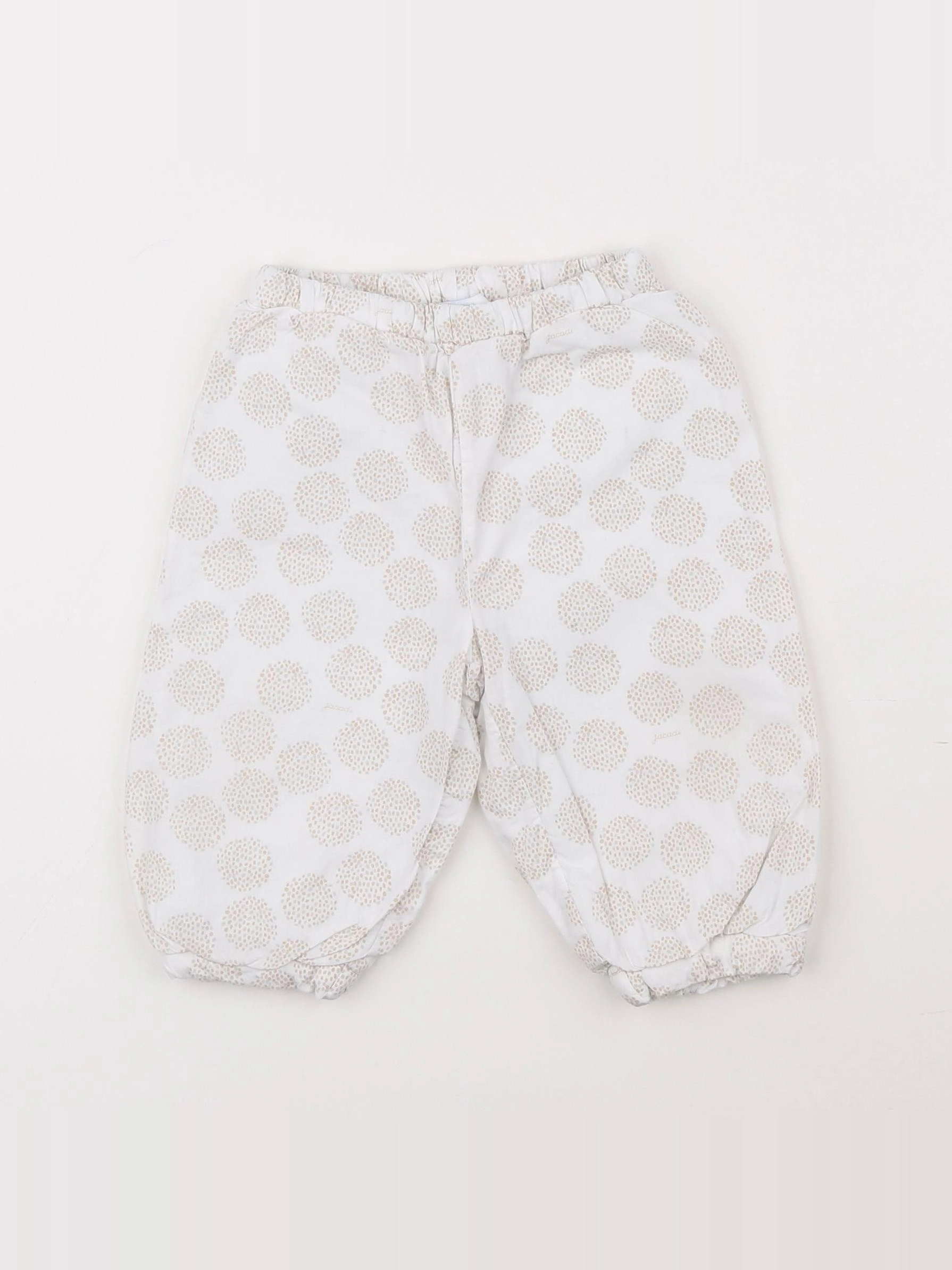 Jacadi - pantalon blanc, beige - 12 mois