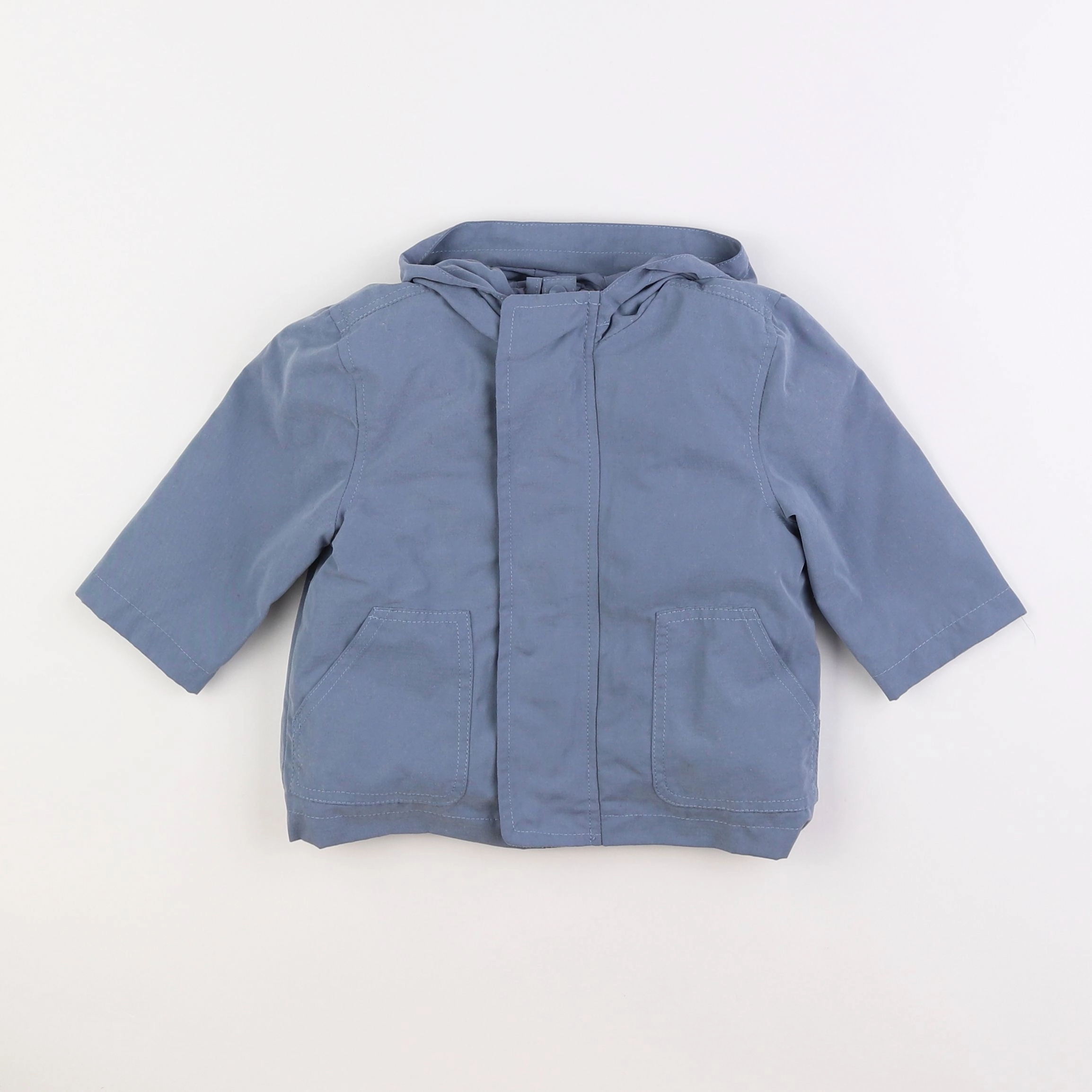 Vertbaudet - veste bleu - 6 mois