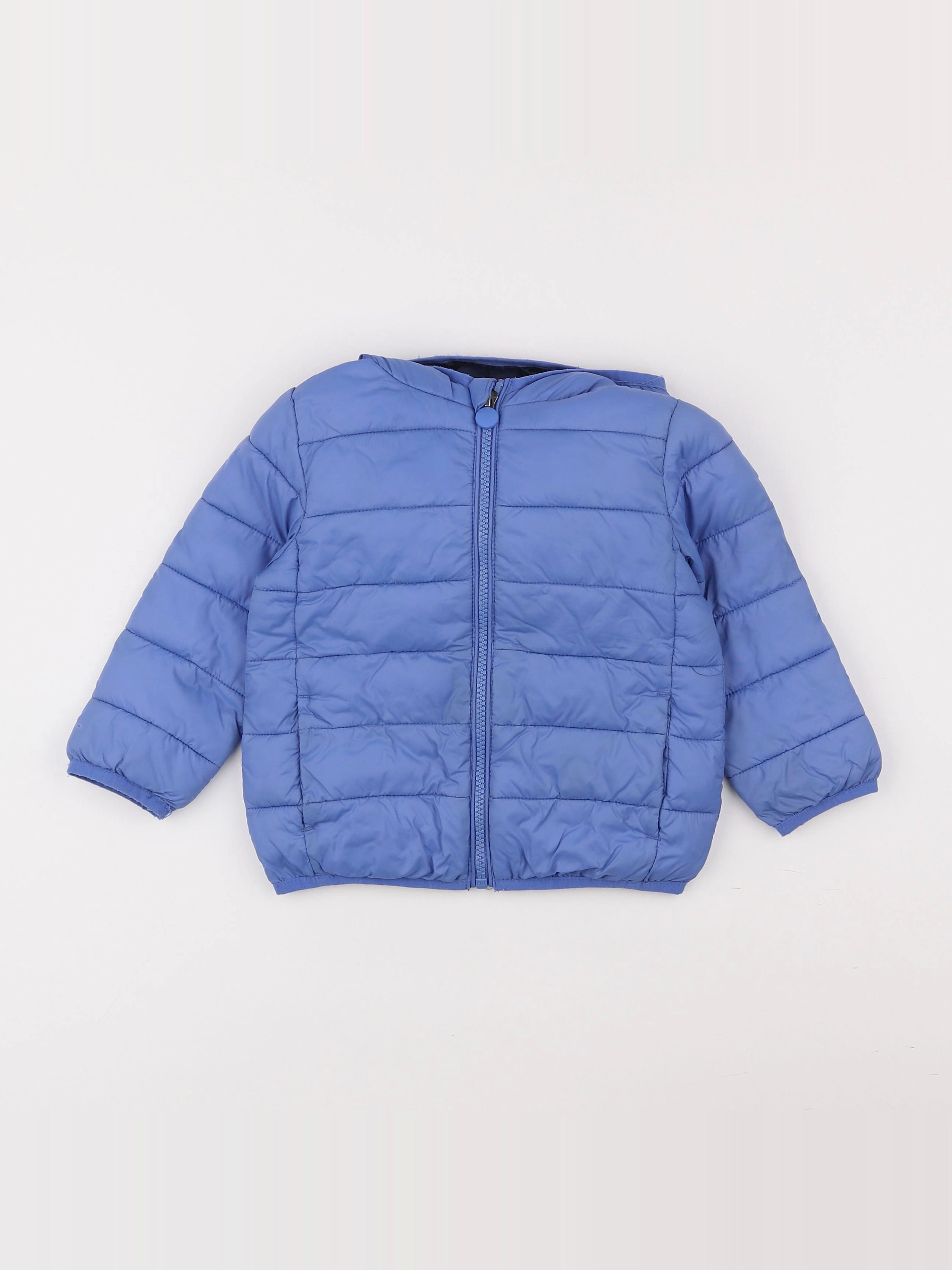 Vertbaudet - doudoune bleu - 2 ans