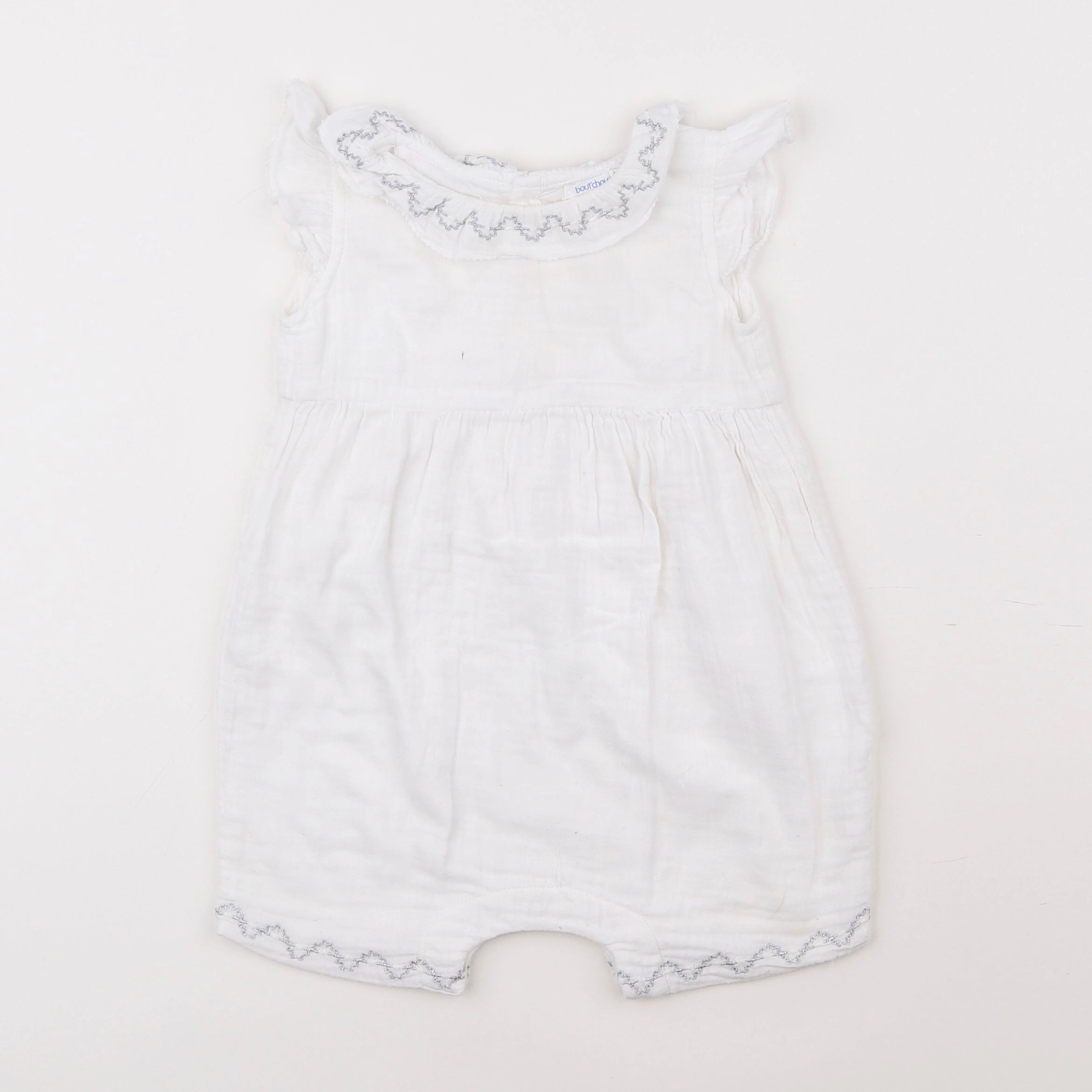 Boutchou - combinaison blanc - 12 mois