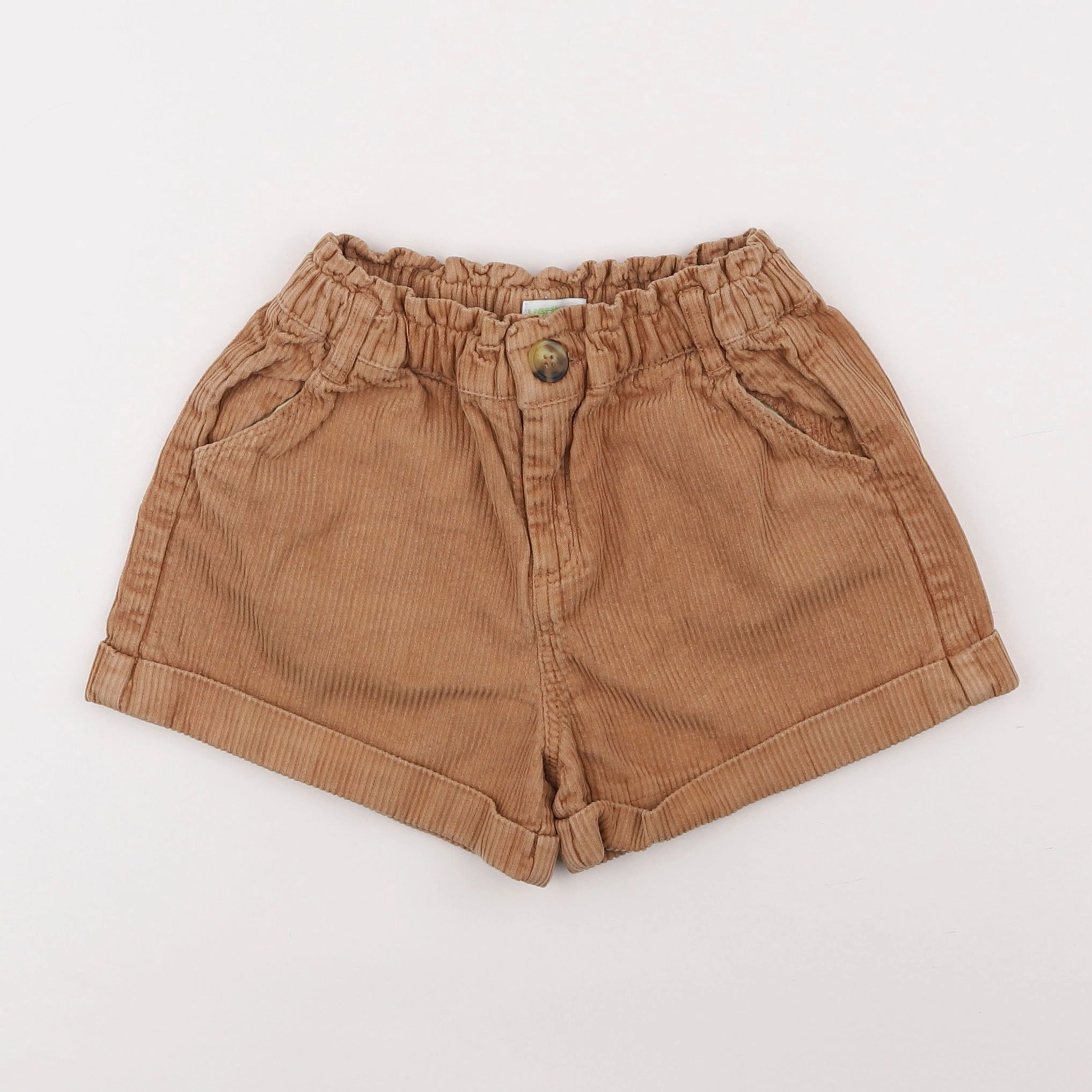 Vertbaudet - short marron - 6 ans