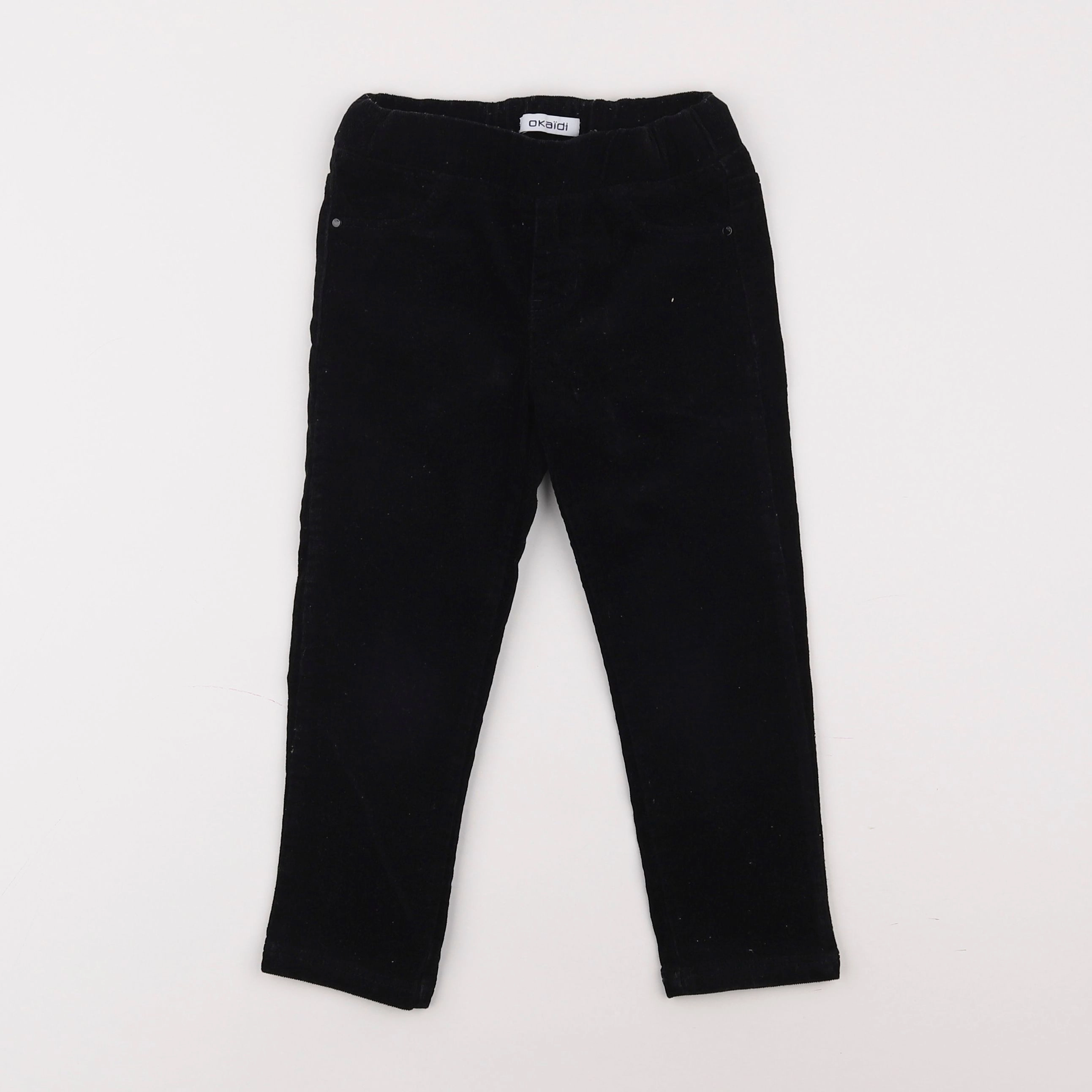 Okaidi - jegging noir - 4 ans