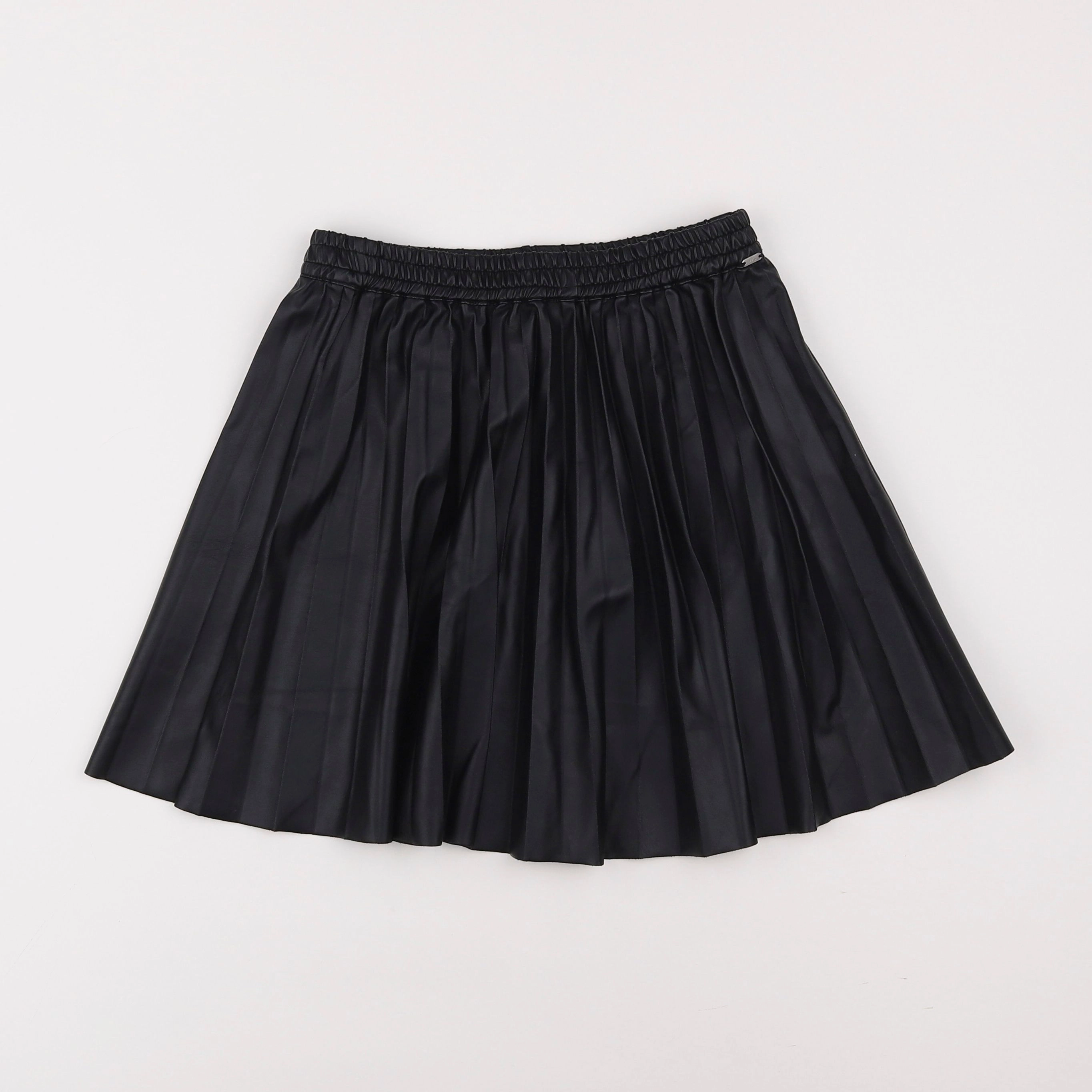 IKKS - jupe simili noir - 10 ans
