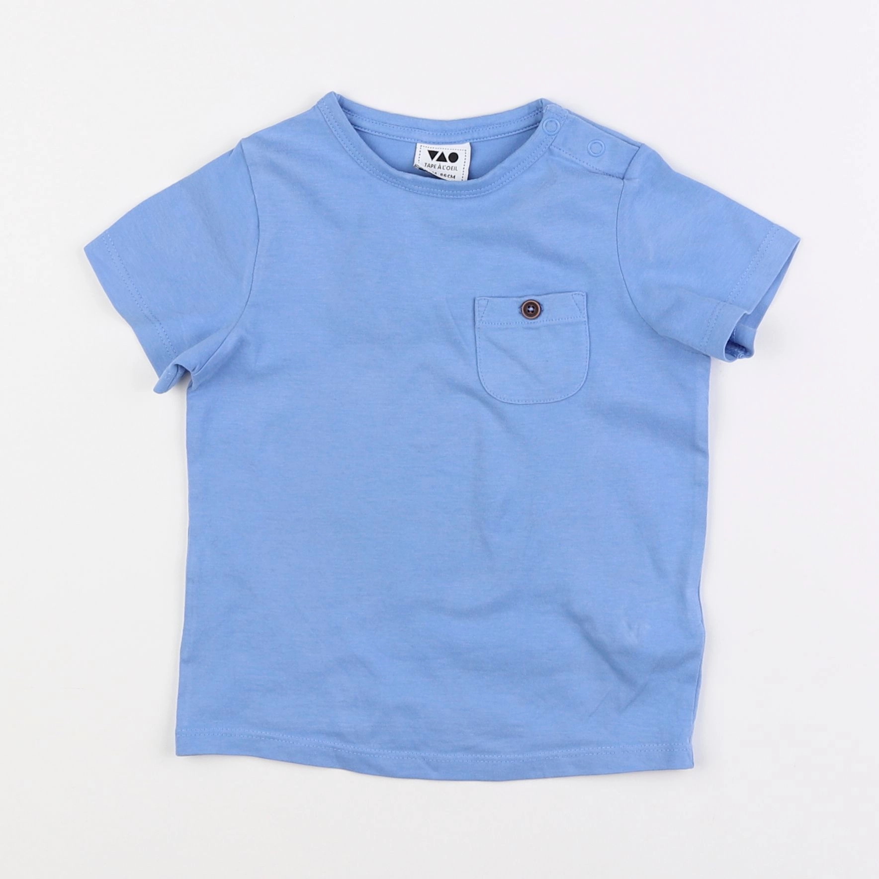 Tape à l'oeil - tee-shirt bleu - 2 ans
