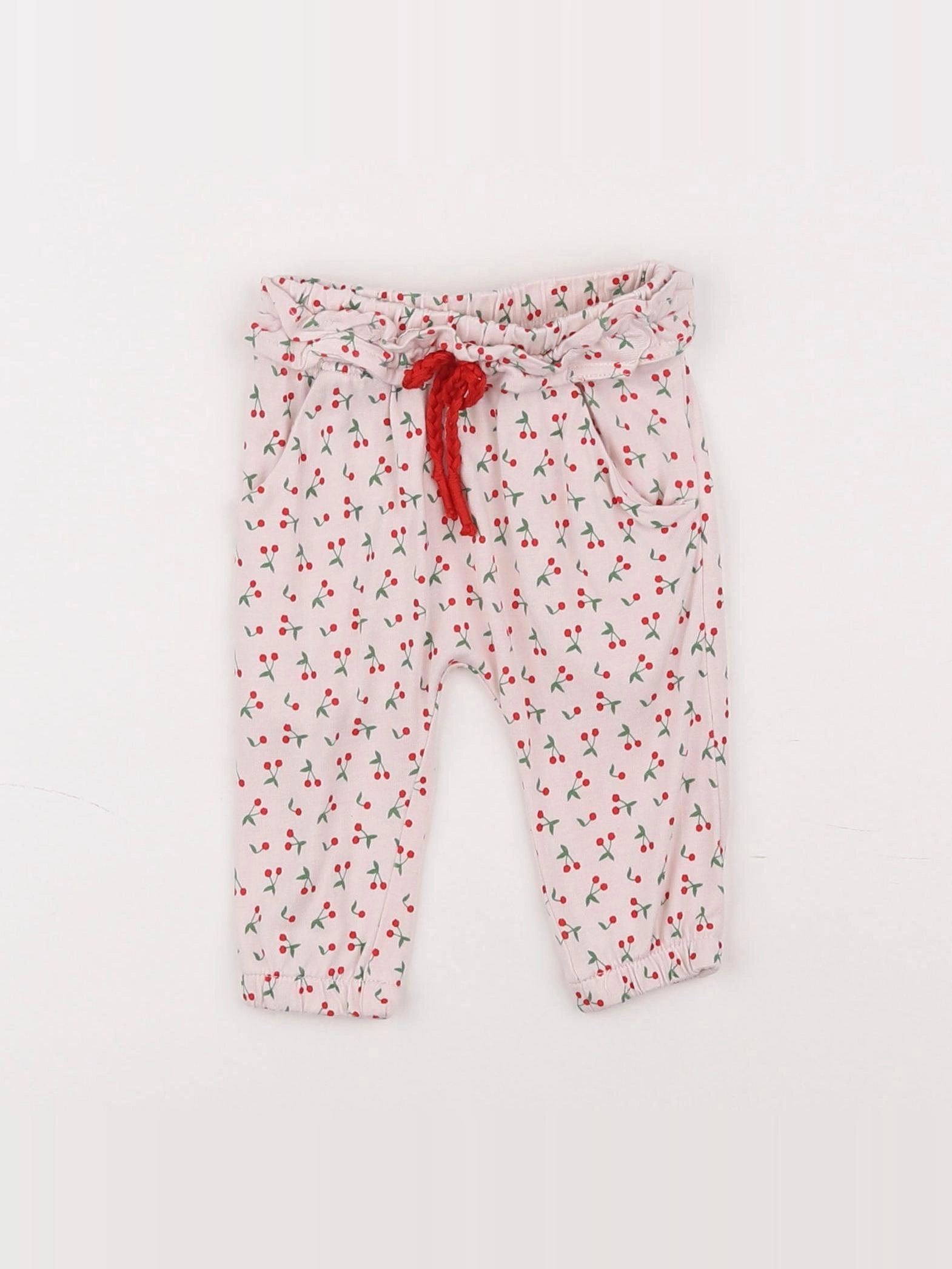 Vertbaudet - pantalon blanc - 3 mois